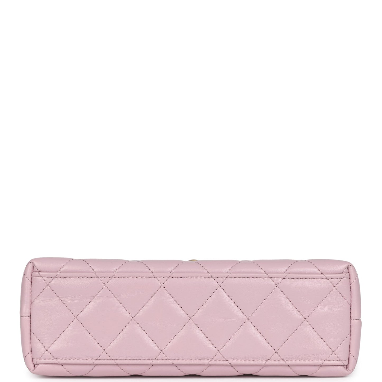 Chanel Small Kelly Shopper Light Pink Shiny Aged Calfskin Brushed Gold Hardware