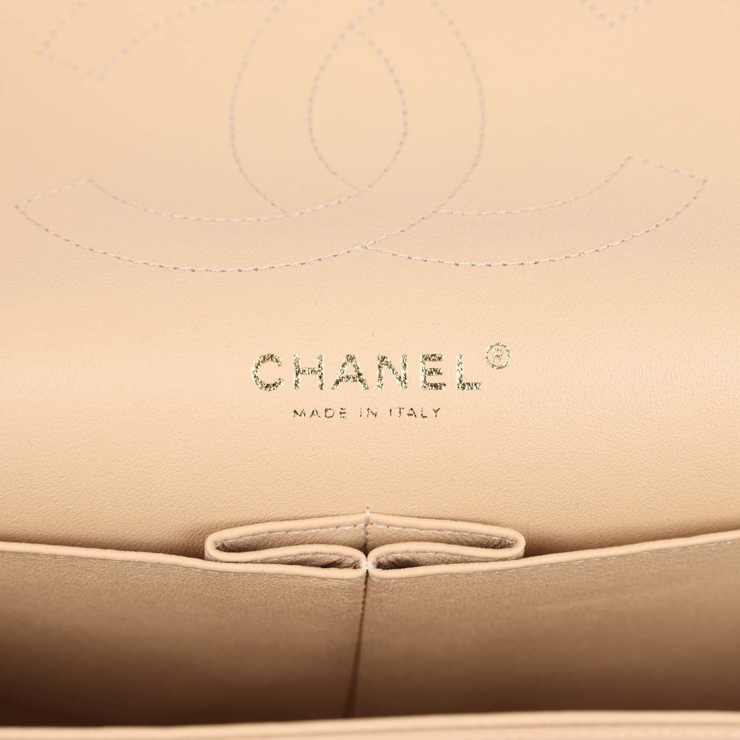 Chanel Jumbo Classic Double Flap Bag Light Beige Caviar Gold Hardware