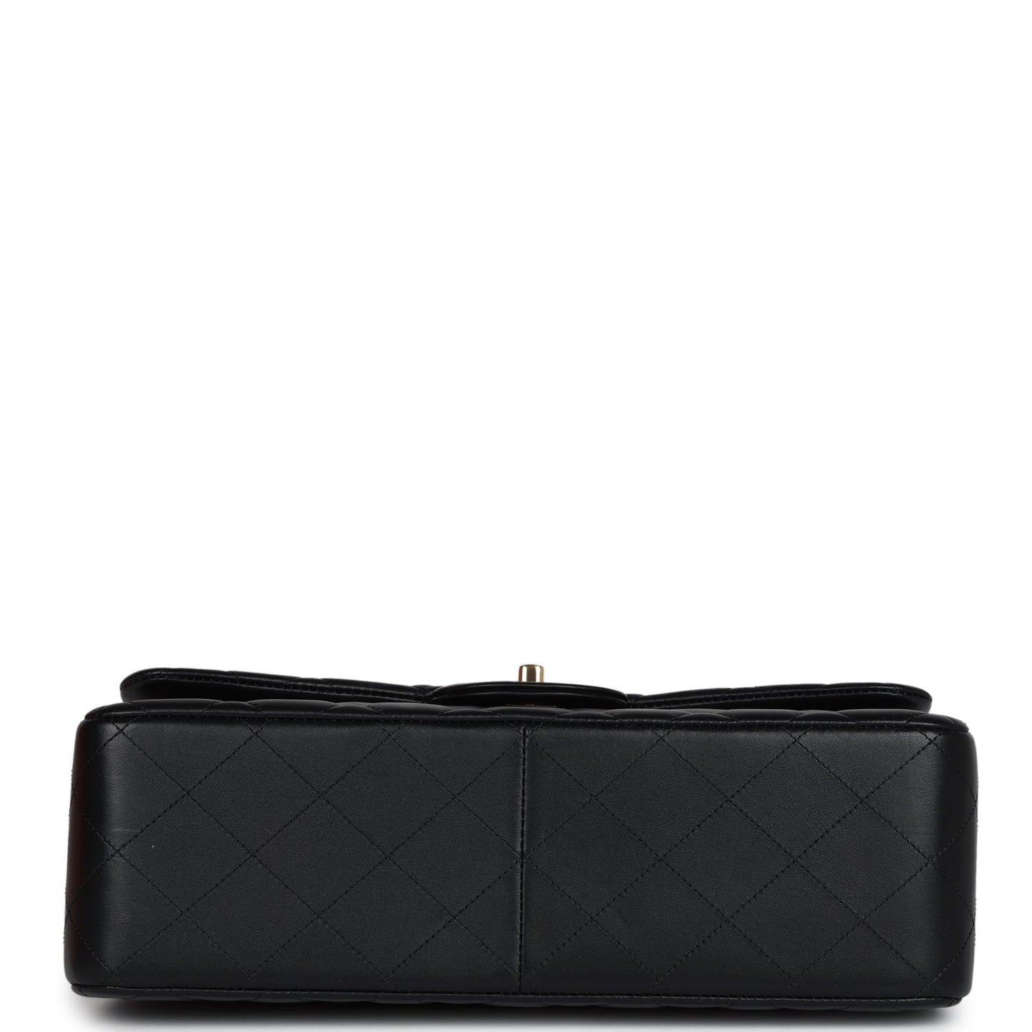 Chanel Jumbo Classic Double Flap Bag Black Lambskin Gold Hardware