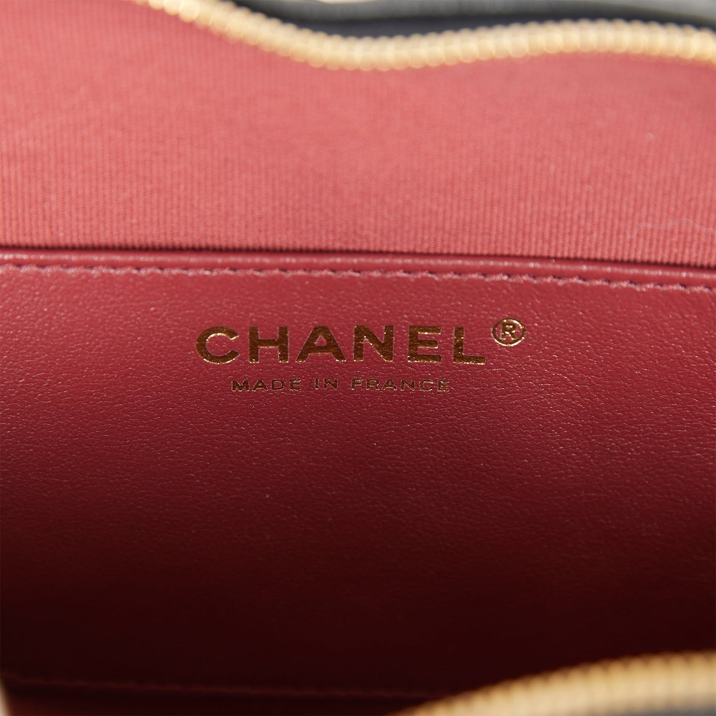 Chanel CC In Love Large Heart Bag Black Lambskin Light Gold Hardware