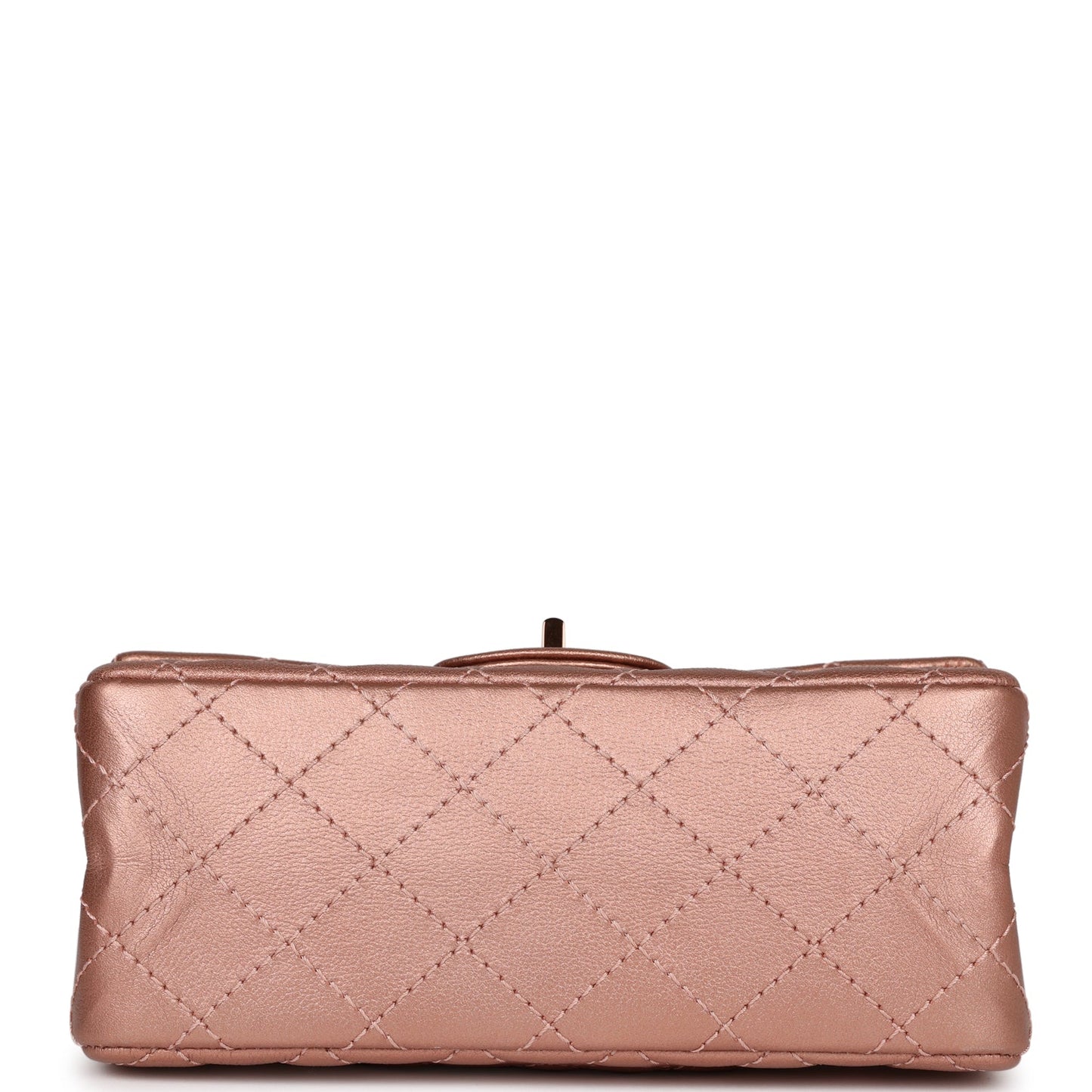 Chanel Mini Reissue 224 2.55 Flap Rose Gold Calfskin Rose Gold Hardware