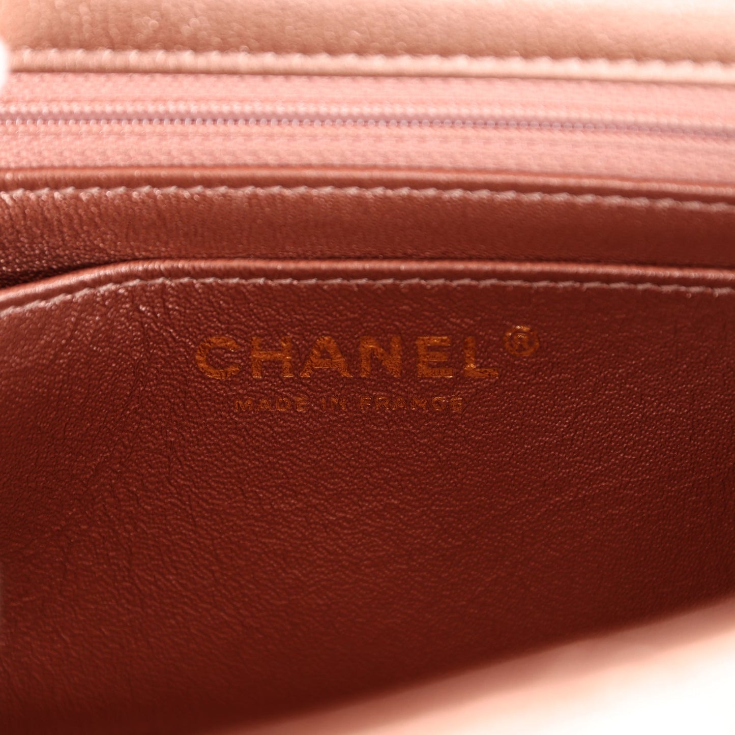 Chanel Mini Reissue 224 2.55 Flap Rose Gold Calfskin Rose Gold Hardware