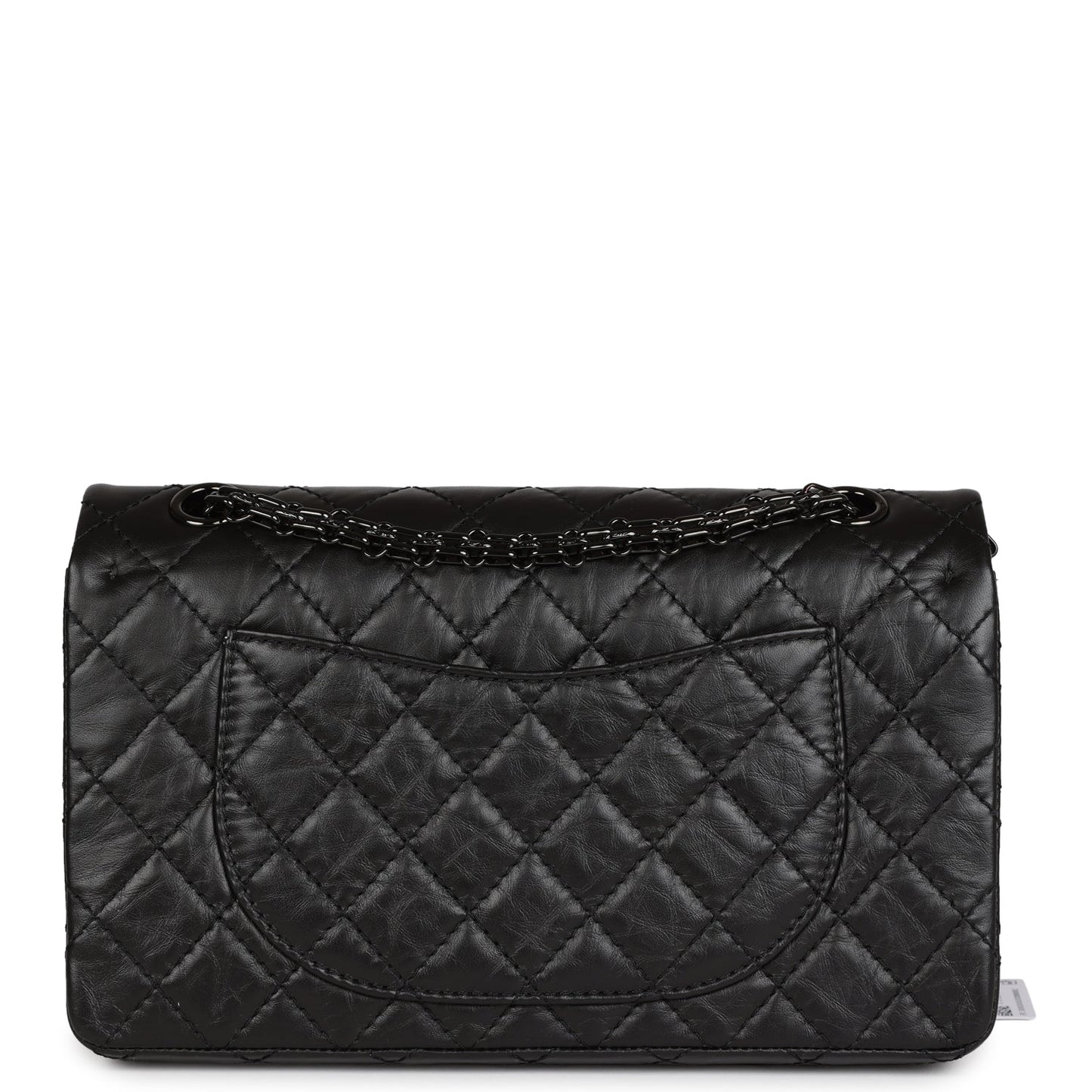 Chanel Small Reissue 226 2.55 SO Black Aged Calfskin Black Hardware