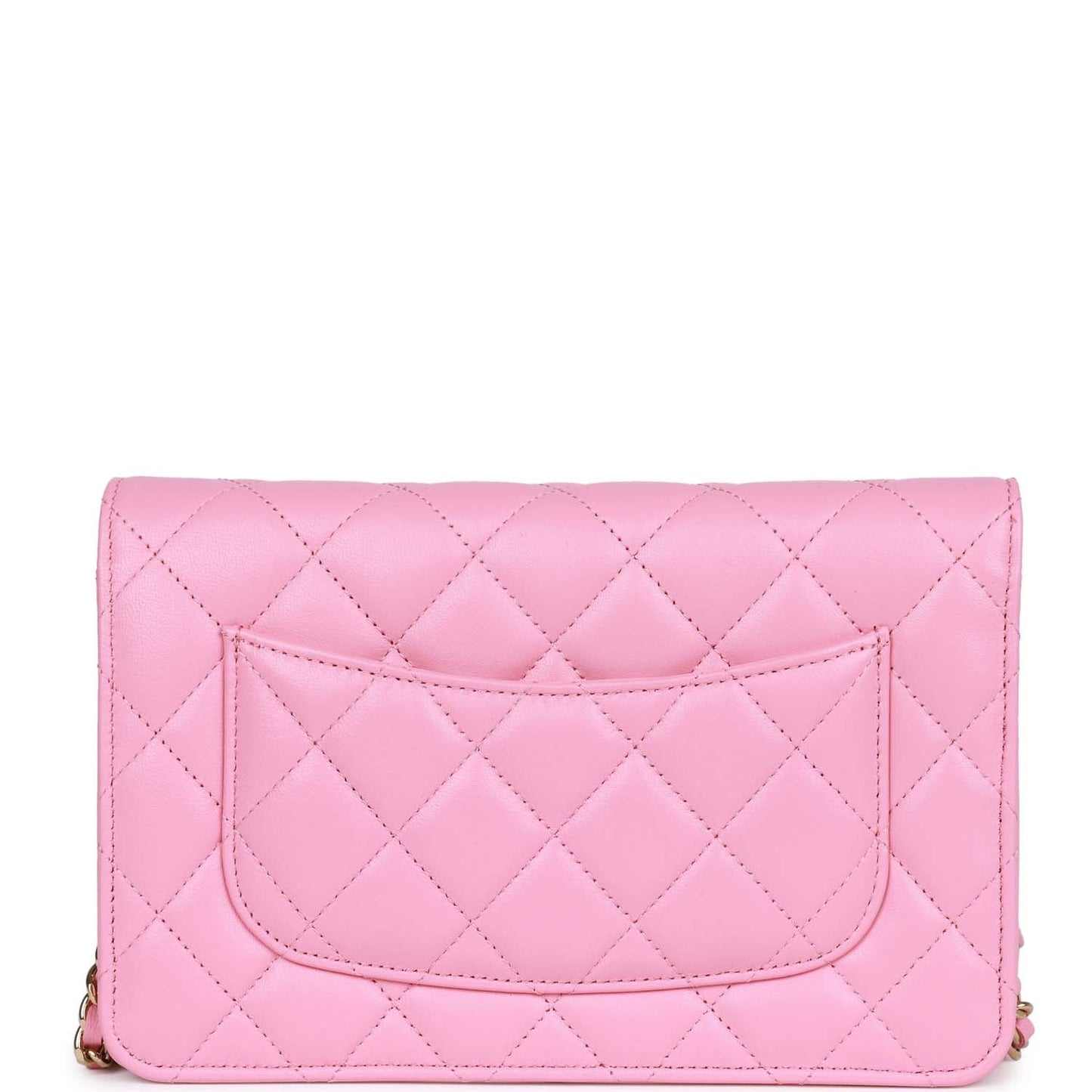 Chanel Wallet On Chain WOC Pink Lambskin Gold Hardware