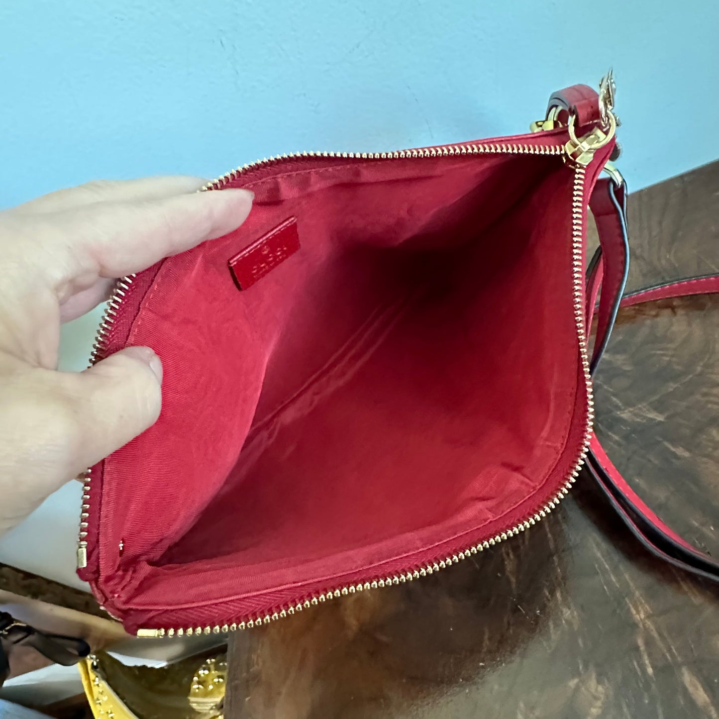 The Junco Crossbody - Red/White/Blue Orvis bags Gucci GG