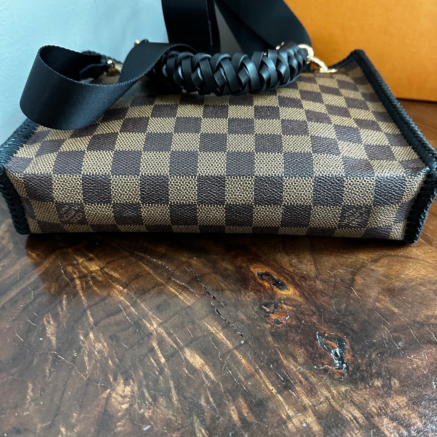 The Swan Crossbody -Orvis bags Damier in Black