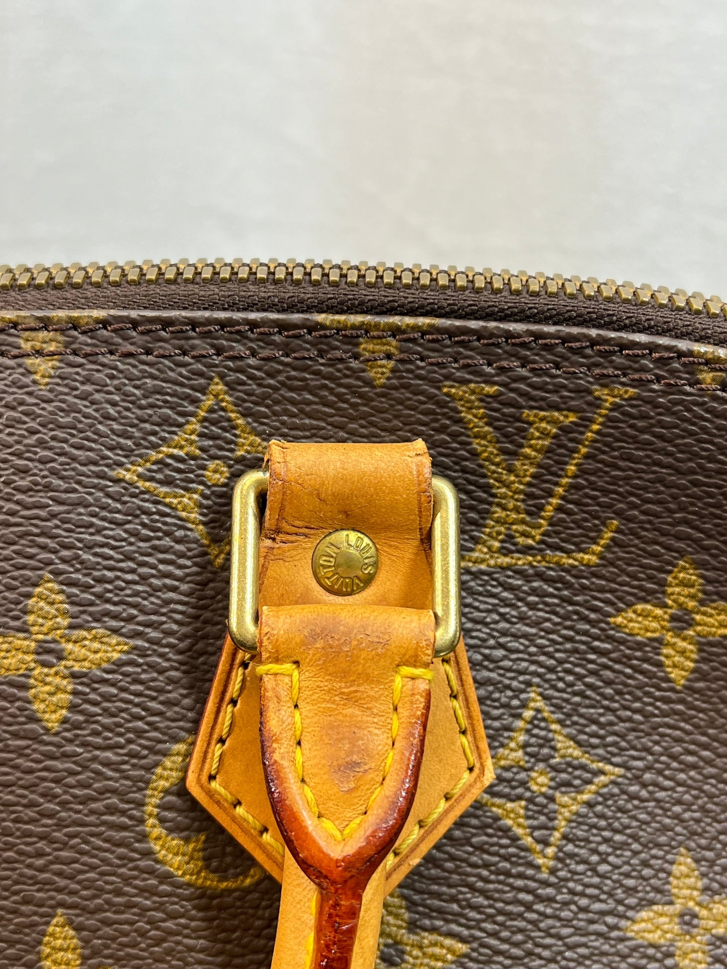 LOUIS VUITTON Monogram Alma PM Satchel