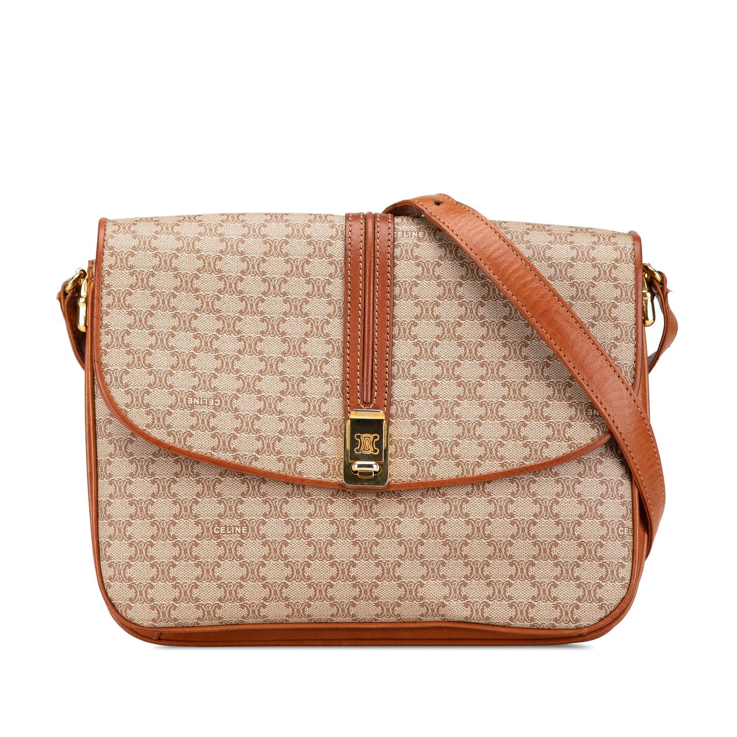 Celine Macadam Coated Canvas Crossbody