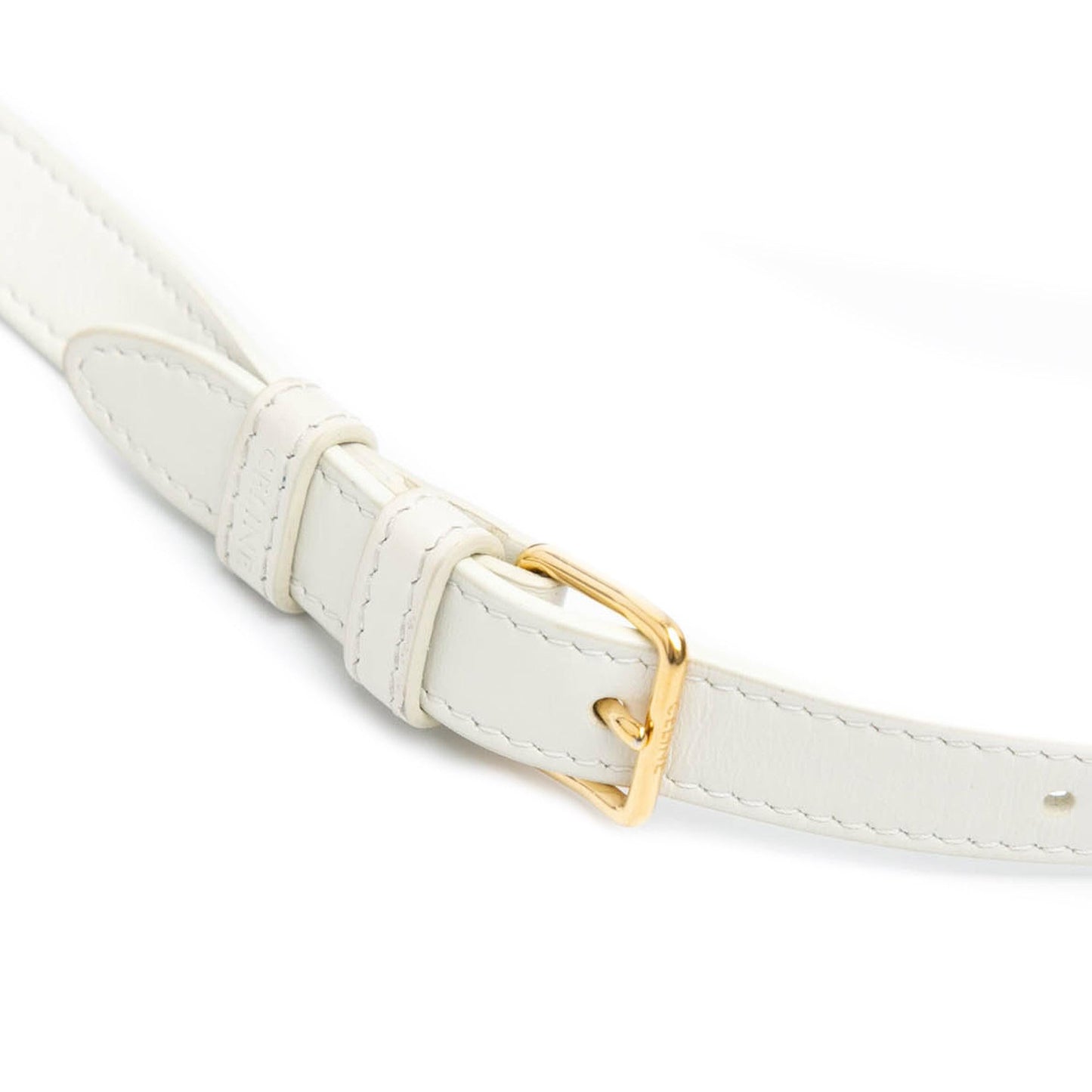 Celine Medium Triomphe Coated Canvas Folco Crossbody
