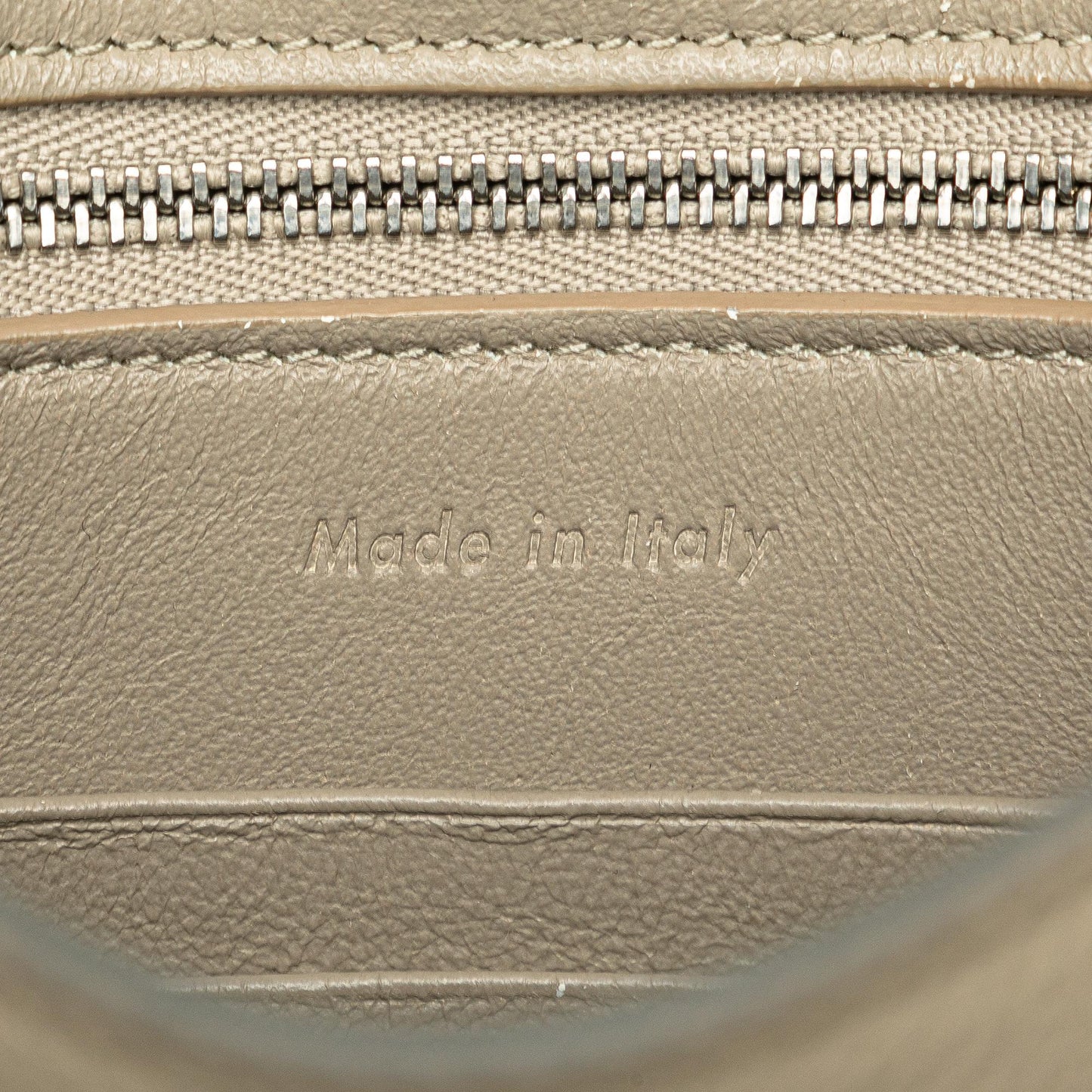 Celine Small Bicolor Leather Trotteur Crossbody