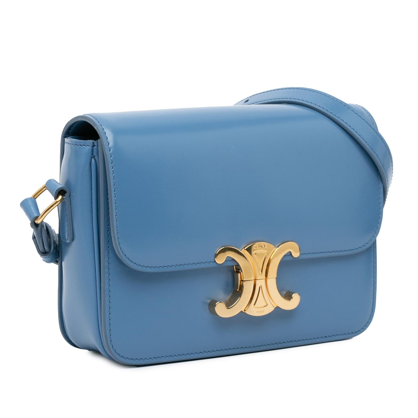 Celine Teen Calfskin Triomphe Crossbody (SHG-dsdZmg)