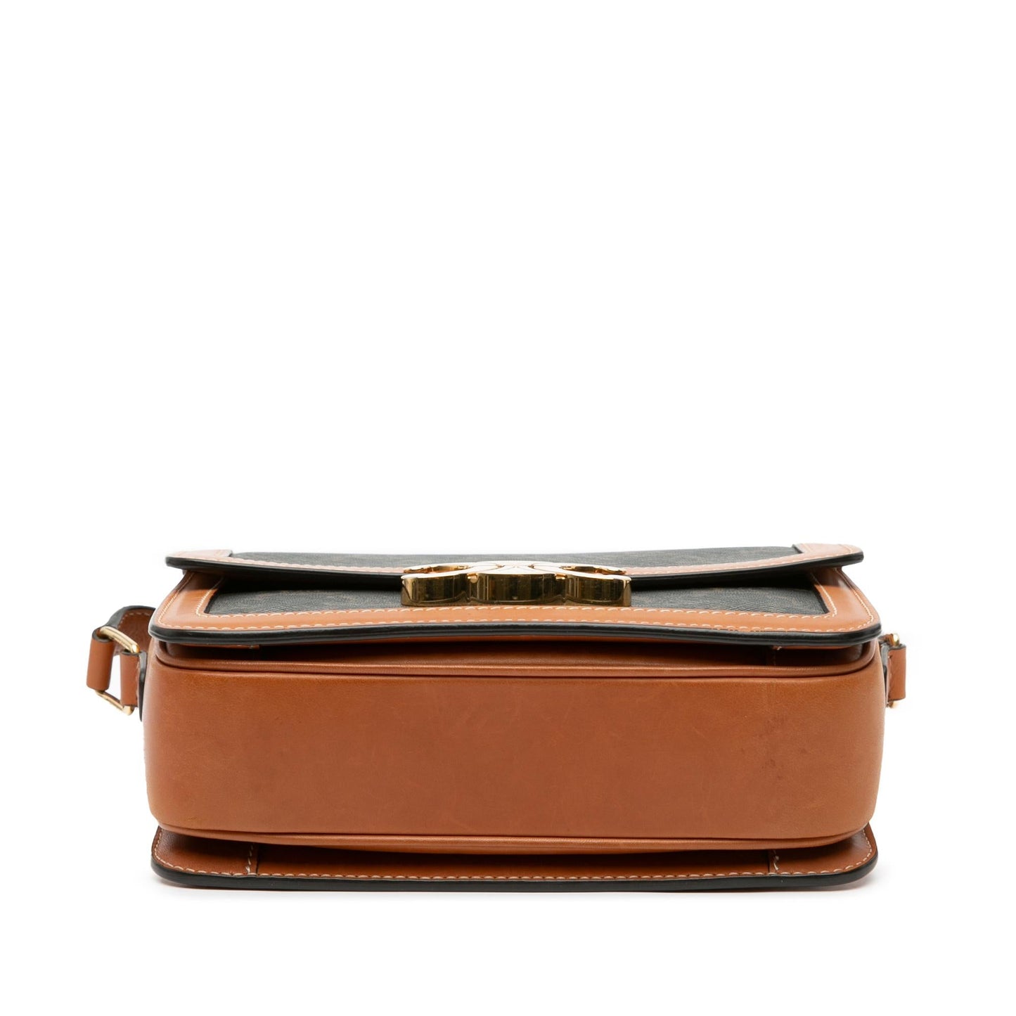 Celine Teen Coated Canvas Triomphe Crossbody