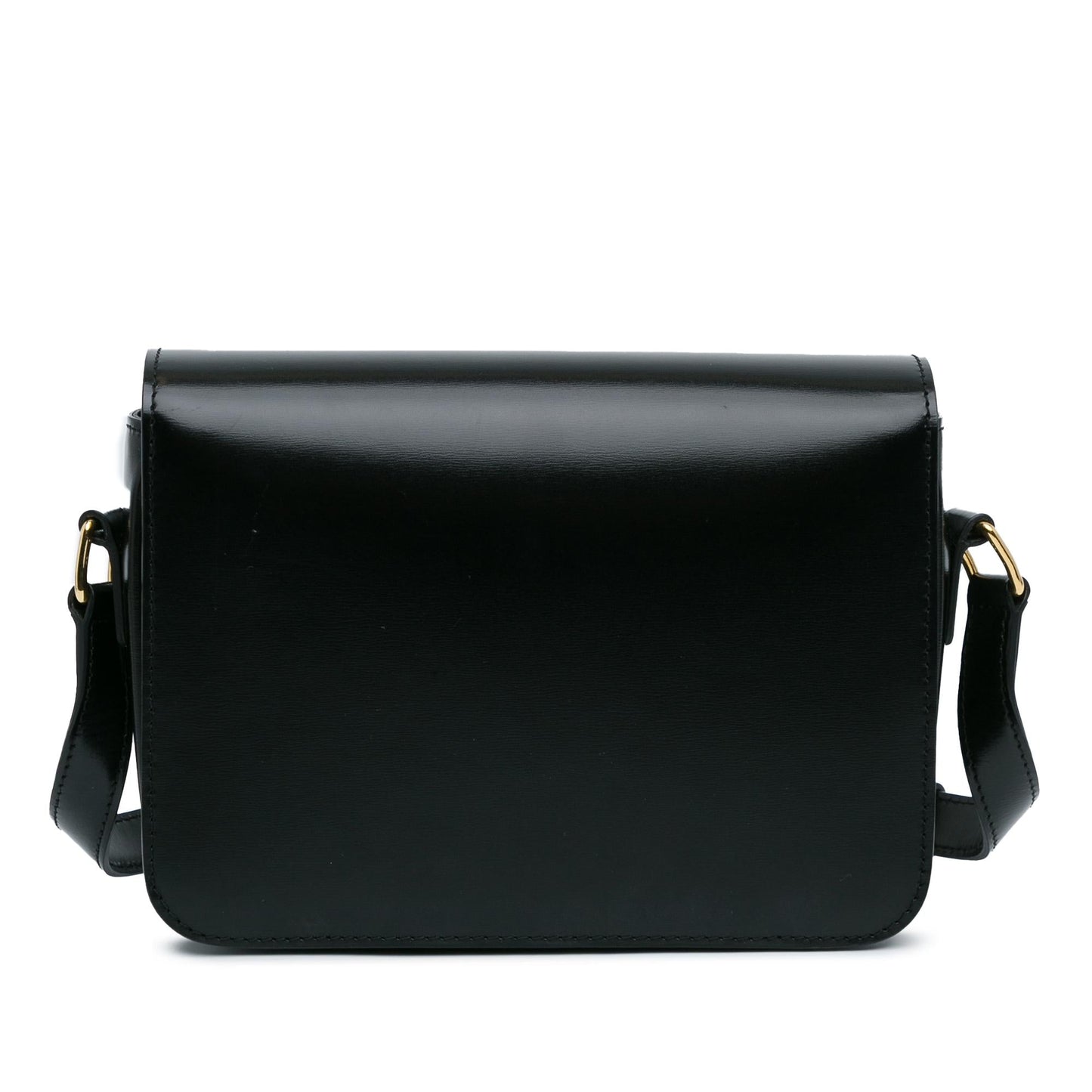 Celine Teen Shiny Calfskin Triomphe Crossbody (SHG-wclCE3)