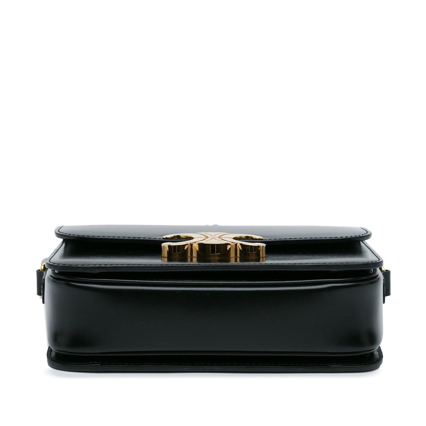 Celine Teen Shiny Calfskin Triomphe Crossbody (SHG-wclCE3)