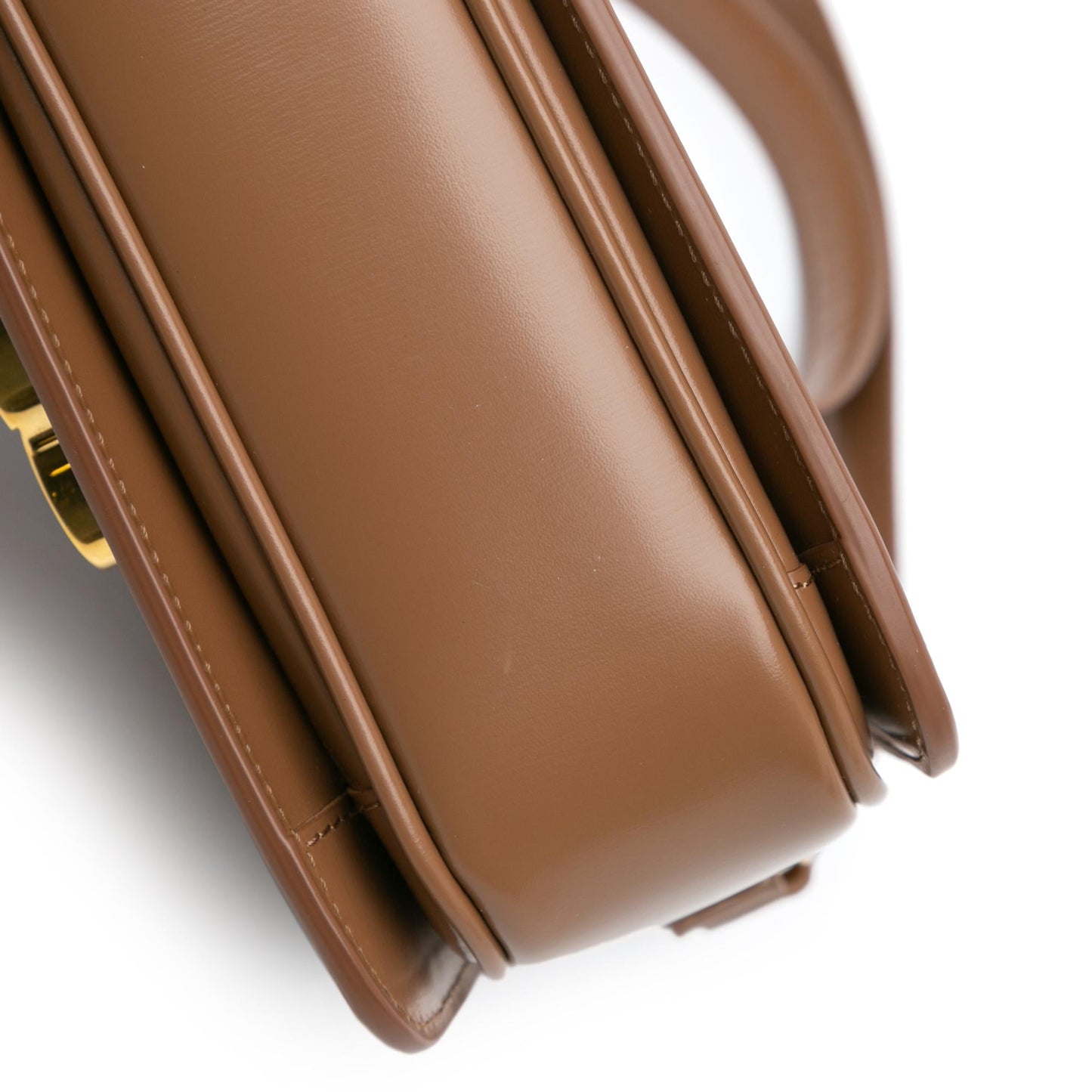 Celine Teen Shiny Calfskin Triomphe Crossbody