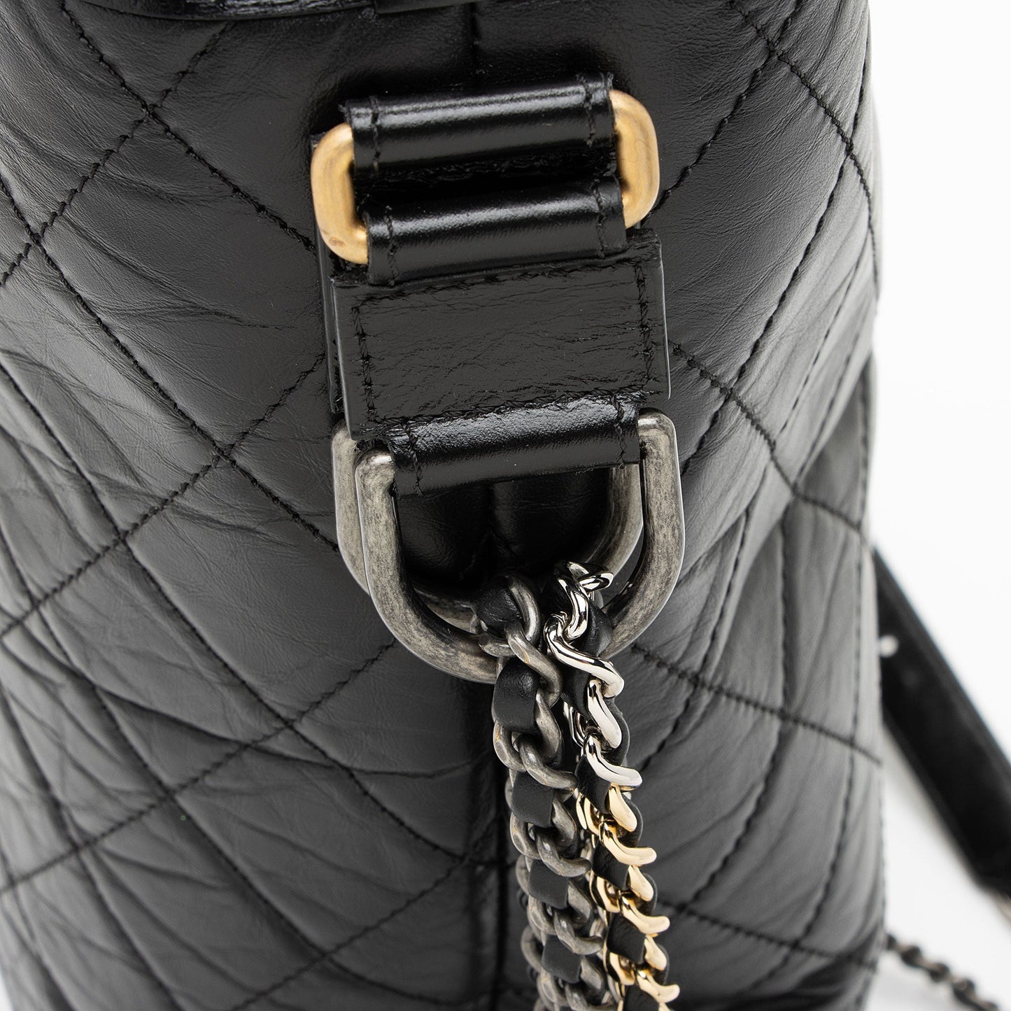 Chanel Aged Calfskin Gabrielle Maxi Hobo