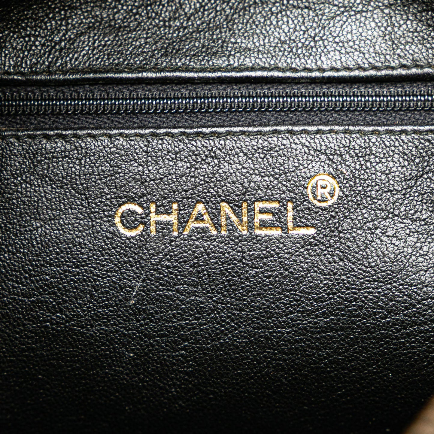 Chanel CC Chevron Quilted Lambskin Tassel Camera Case
