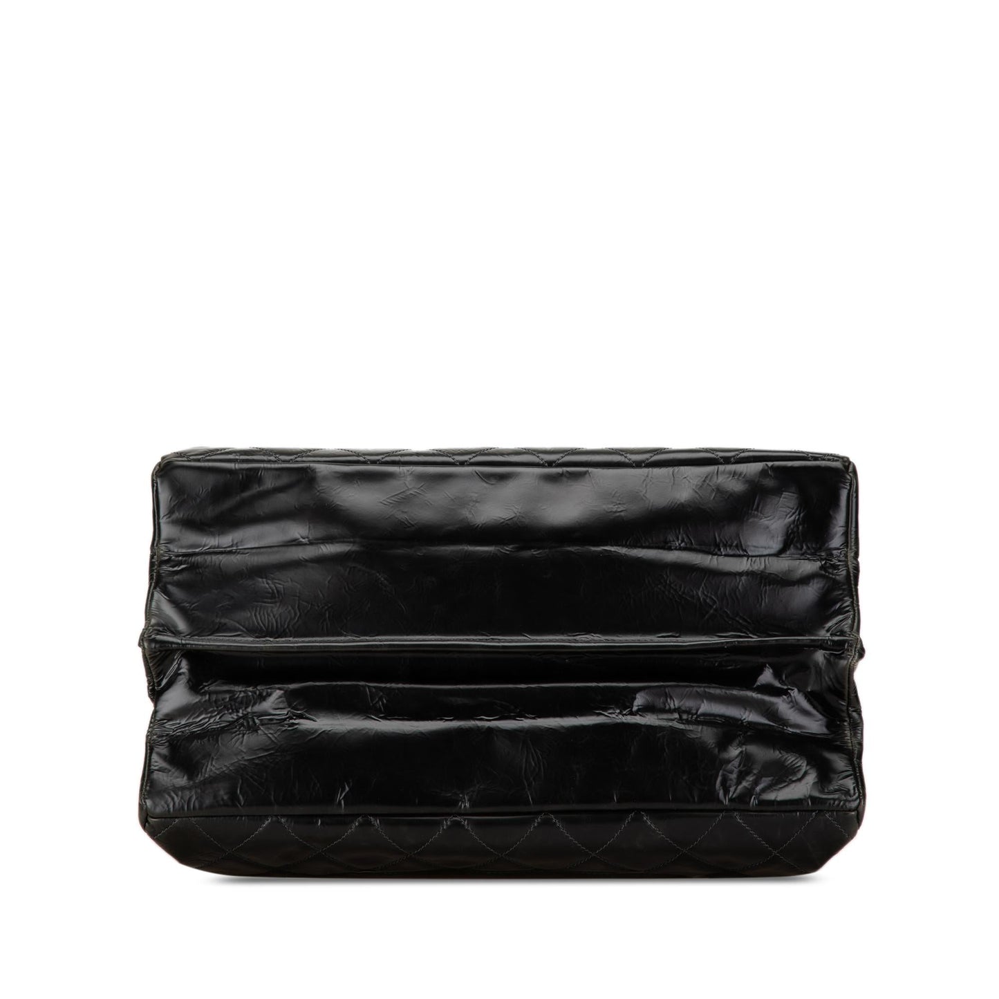 Chanel CC Crumpled Calfskin Shopping Tote (SHG-uO1fXX)