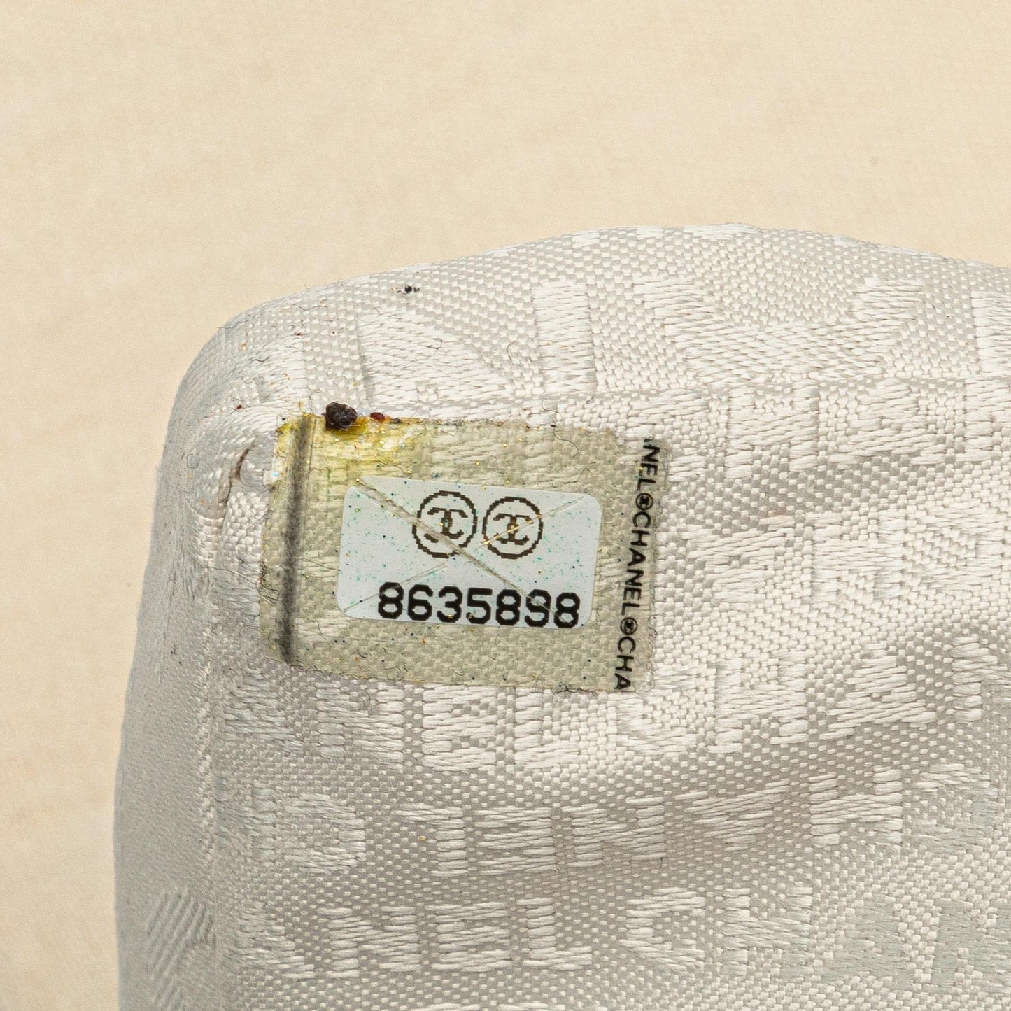Chanel CC Jersey Pyramid Stud Flap