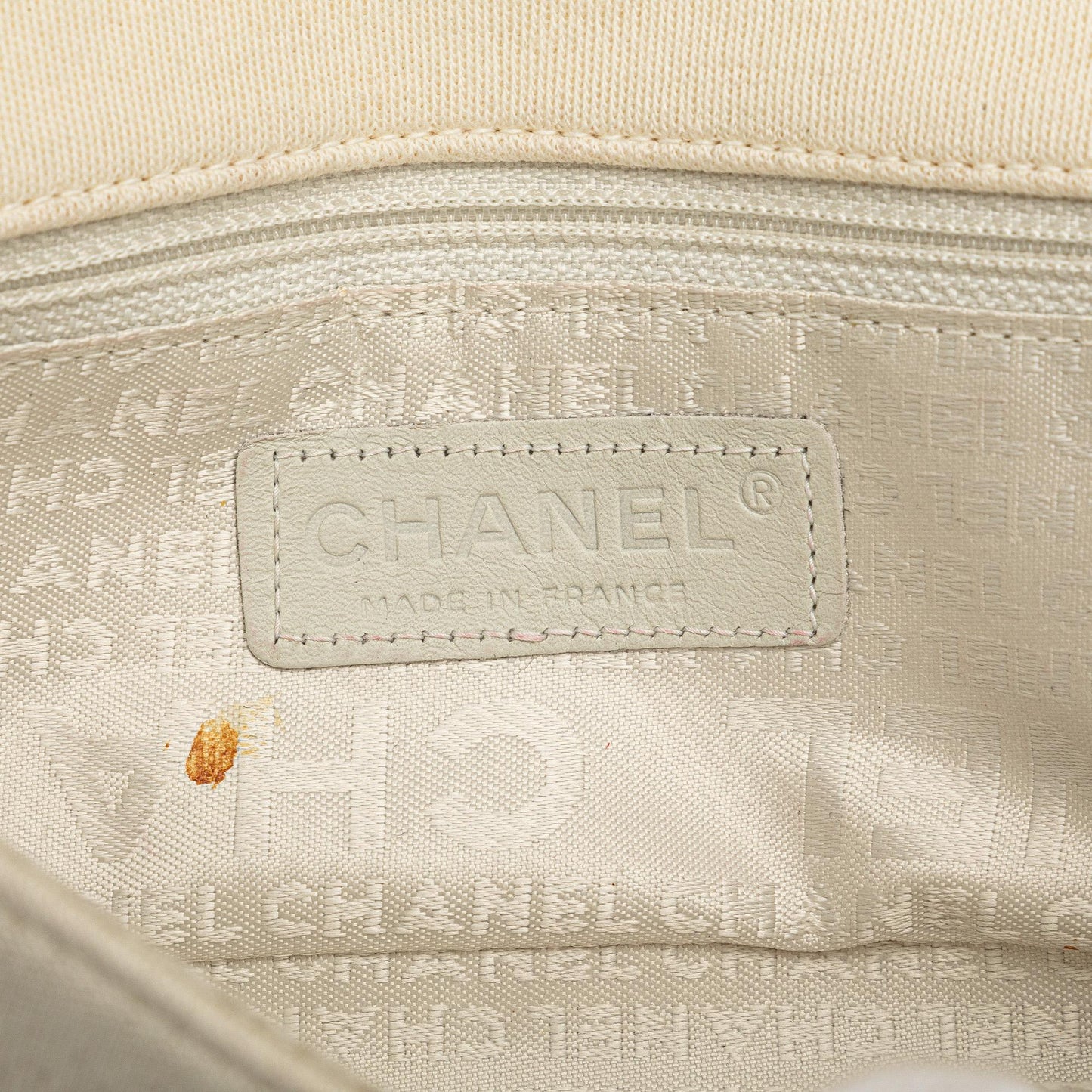 Chanel CC Jersey Pyramid Stud Flap
