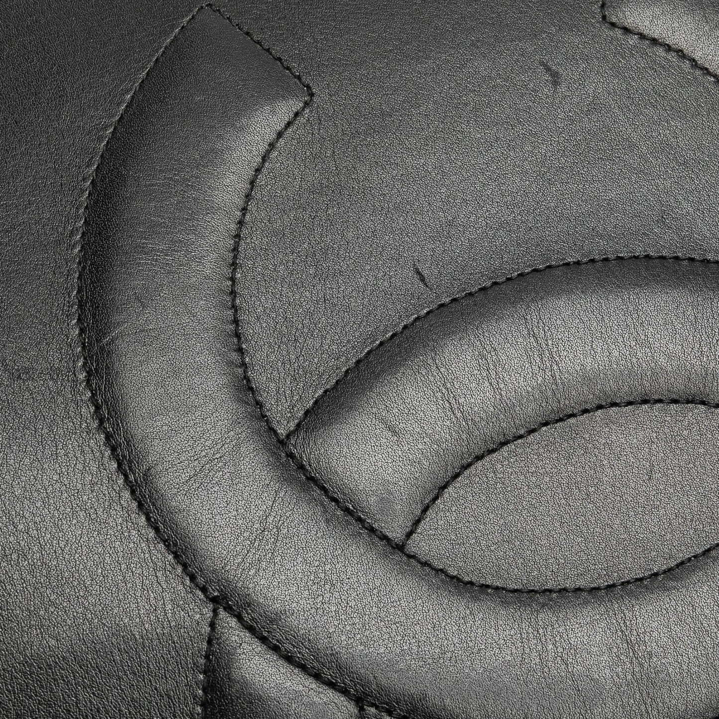 Chanel CC Lambskin Chain Tote