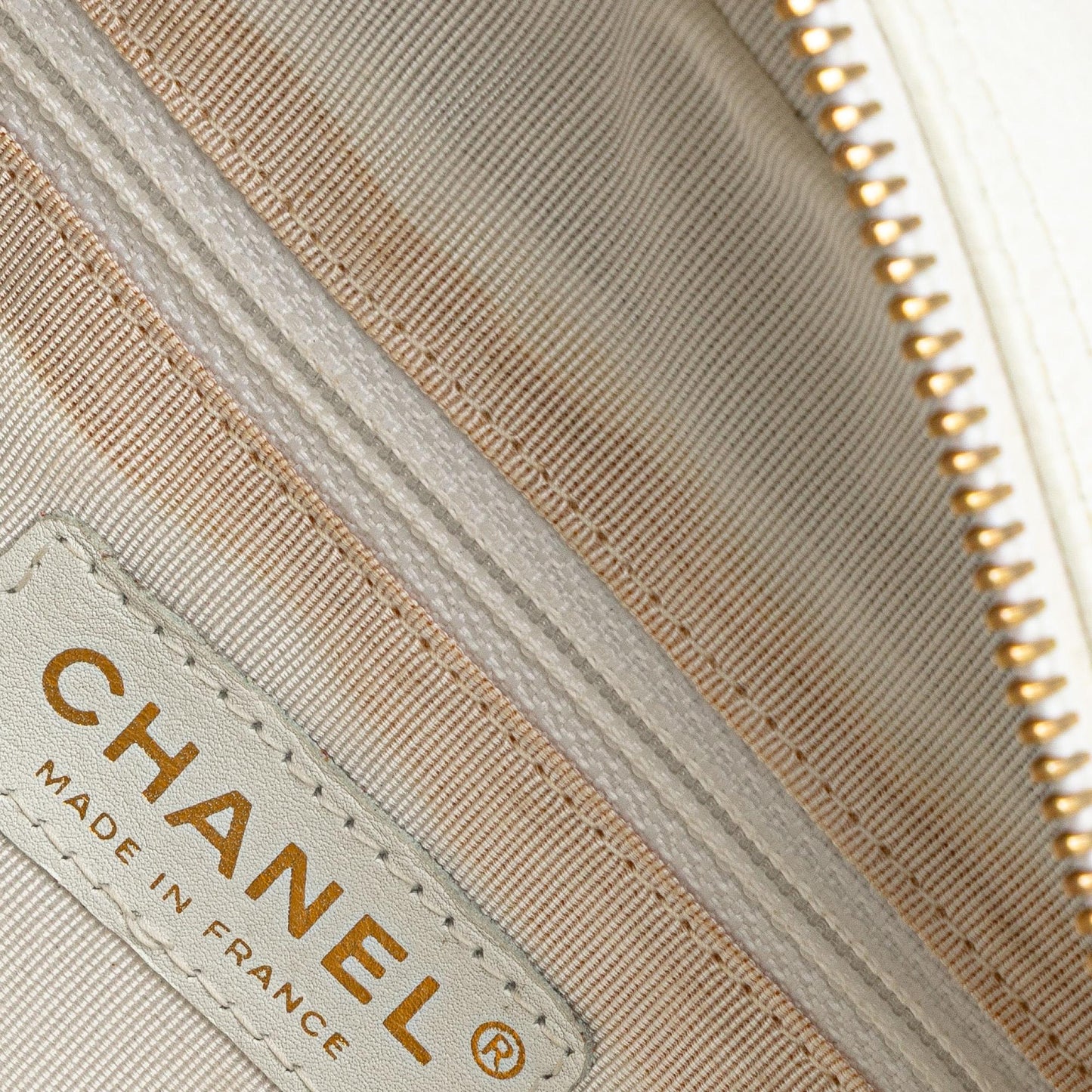 Chanel CC Quilted Caviar Bowling Bag