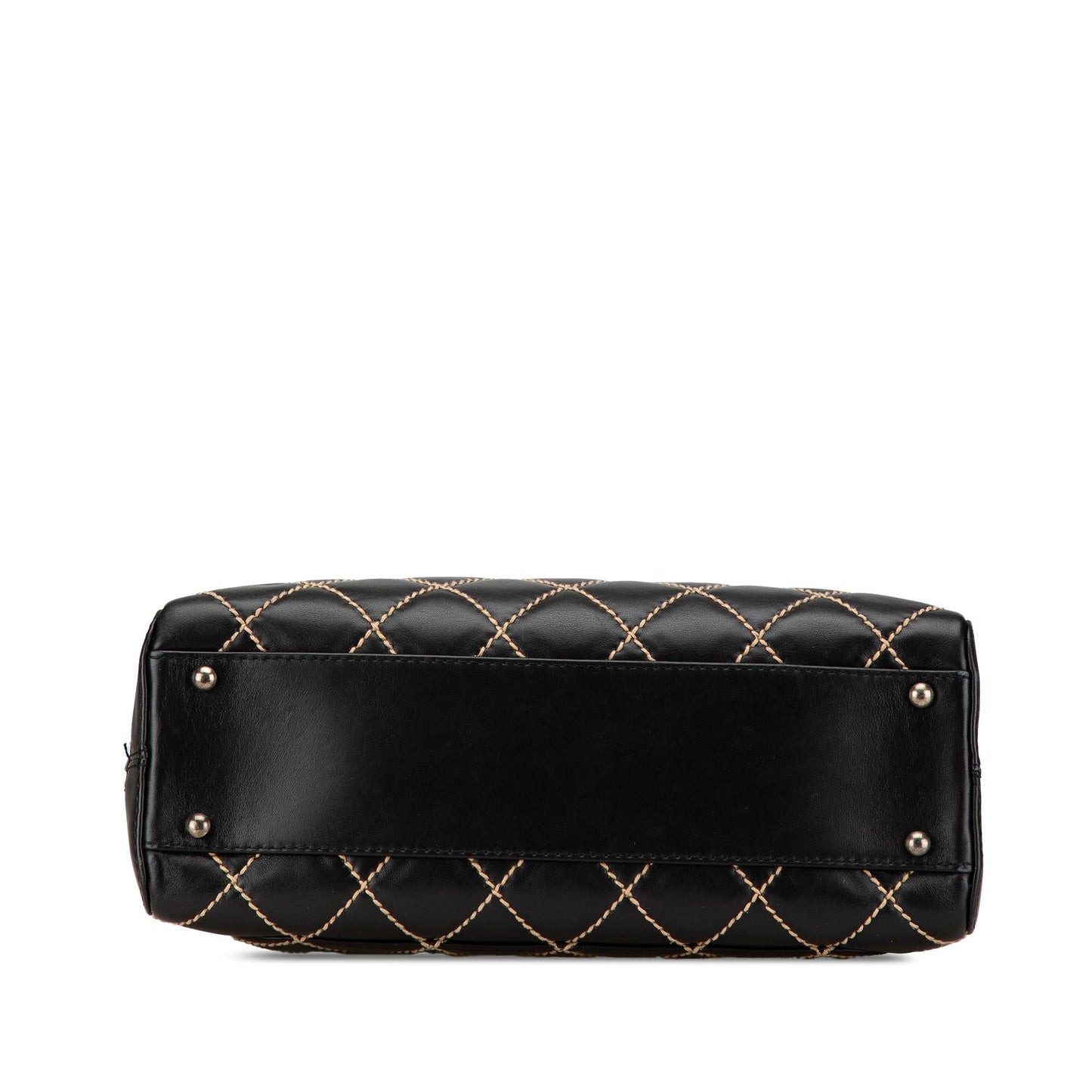 Chanel CC Wild Stitch Lambskin Handbag