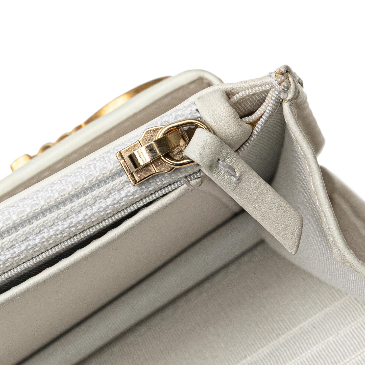 Chanel Calfskin Enchained Flap Wallet on Chain