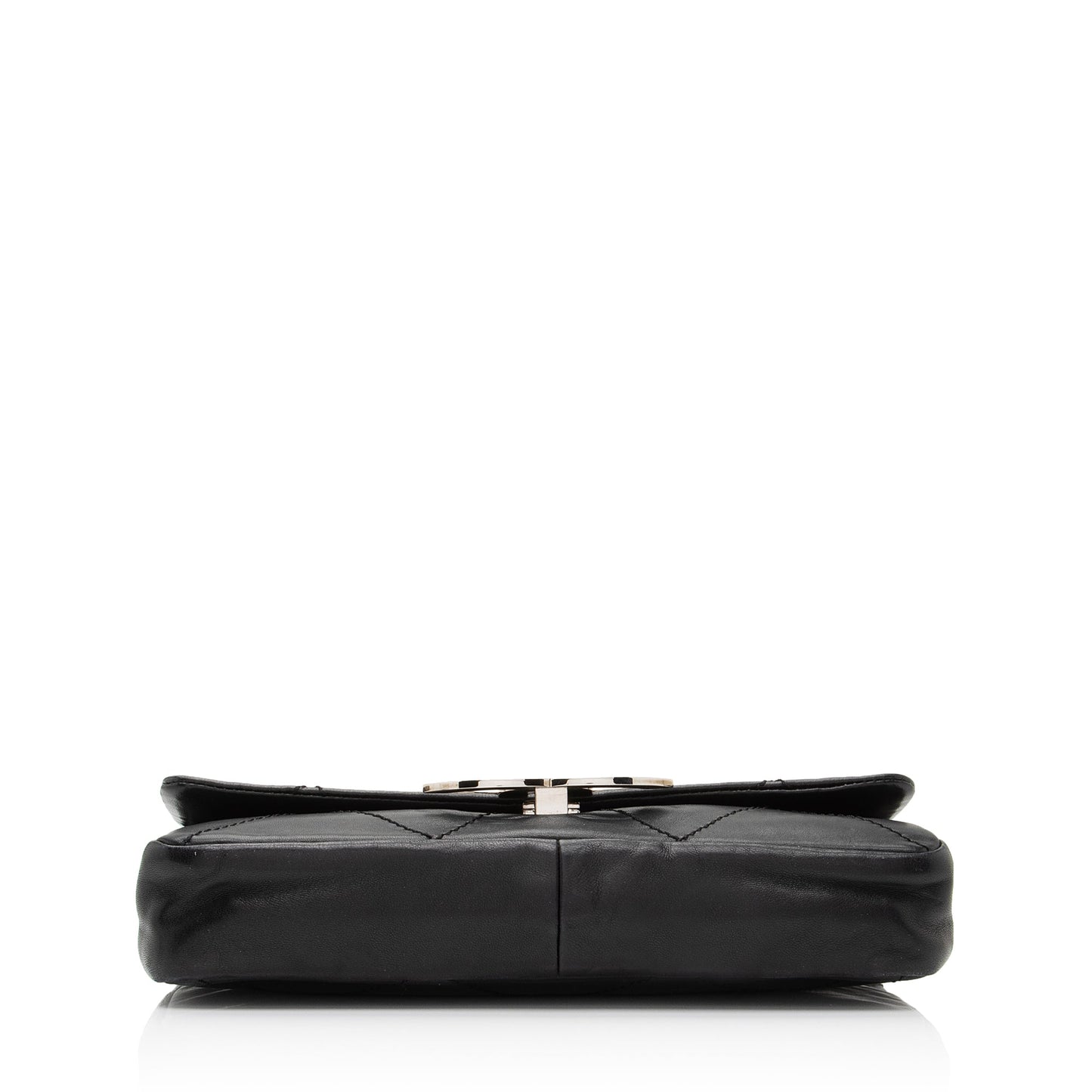 Chanel Calfskin Oversized Quilted CC Small Flap Bag (SHF-FRyV1T)