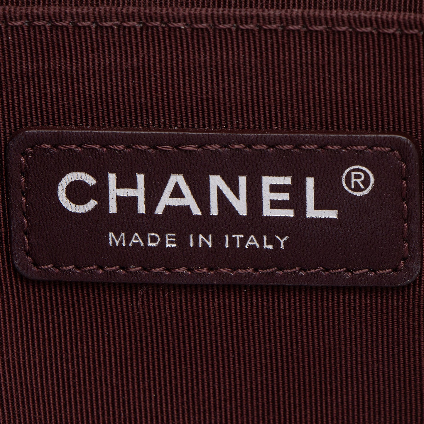 Chanel Calfskin Patent Old Medium Boy Bag