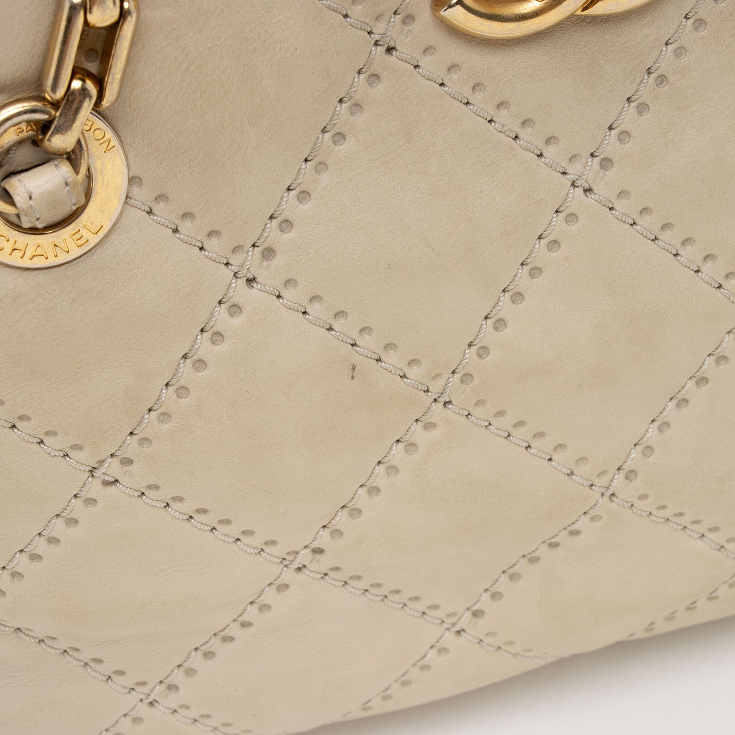 Chanel Calfskin Retro Chain Tote (SHF-syaS0b)