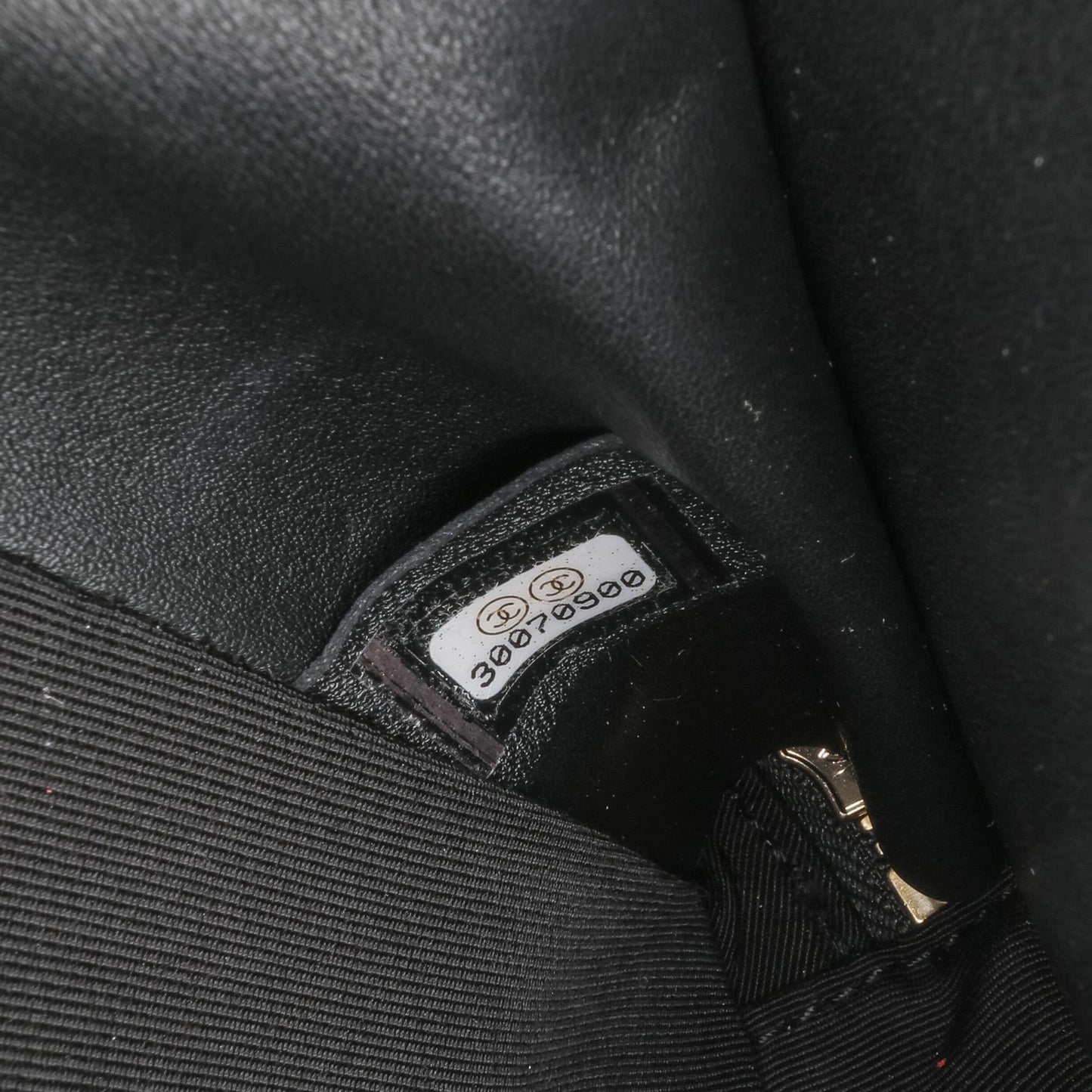 Chanel Calfskin Stitched Cup Of Tea Vanity Case