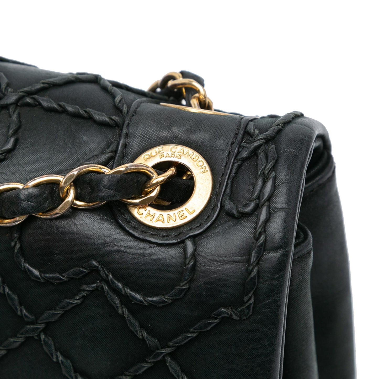 Chanel Calfskin Ultra Stitch Heart Flap (SHG-PLWR1B)
