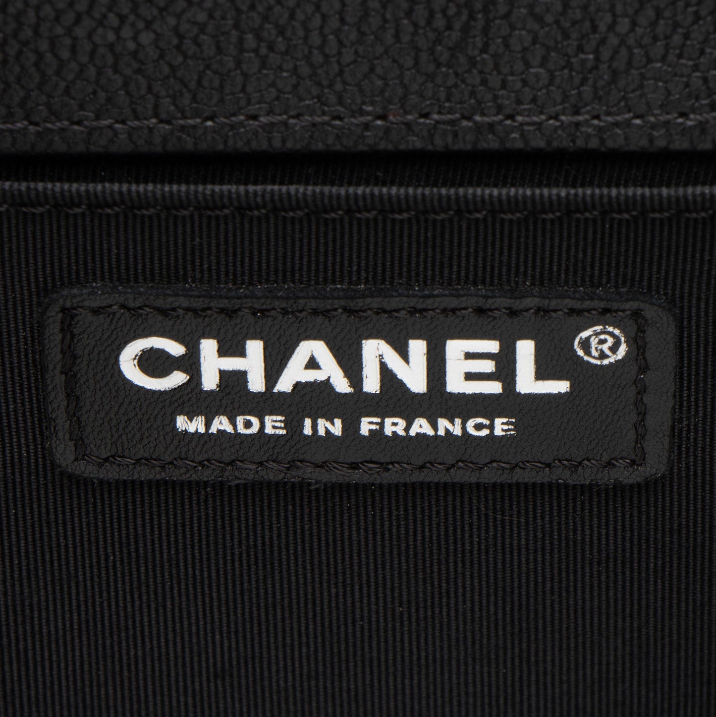 Chanel Caviar Leather Old Medium Boy Bag