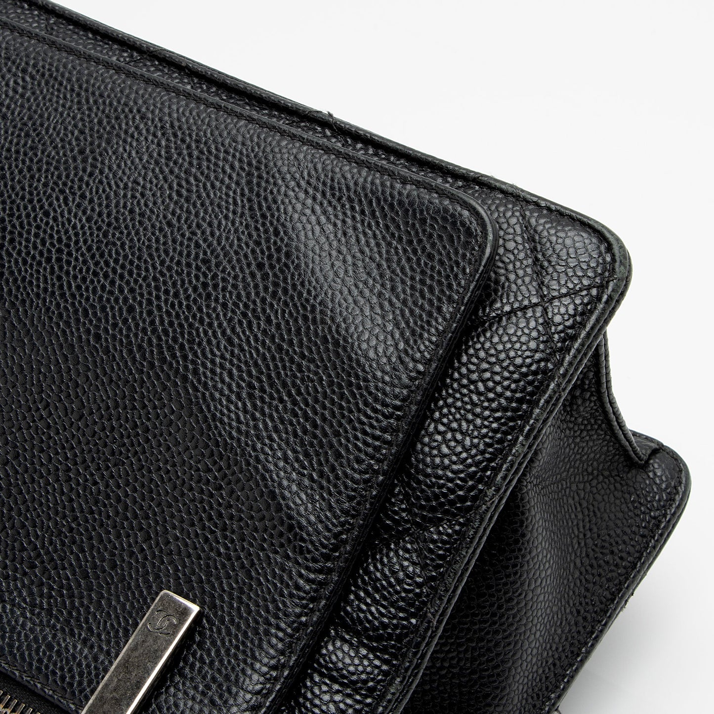 Chanel Caviar Leather Retro Class Medium Flap Bag