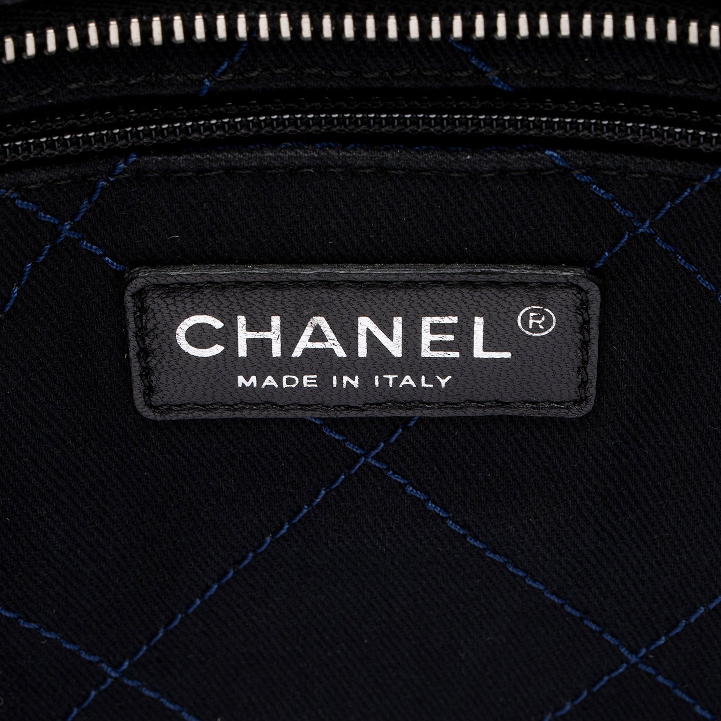 Chanel Caviar Leather Shopping Fever Small Tote