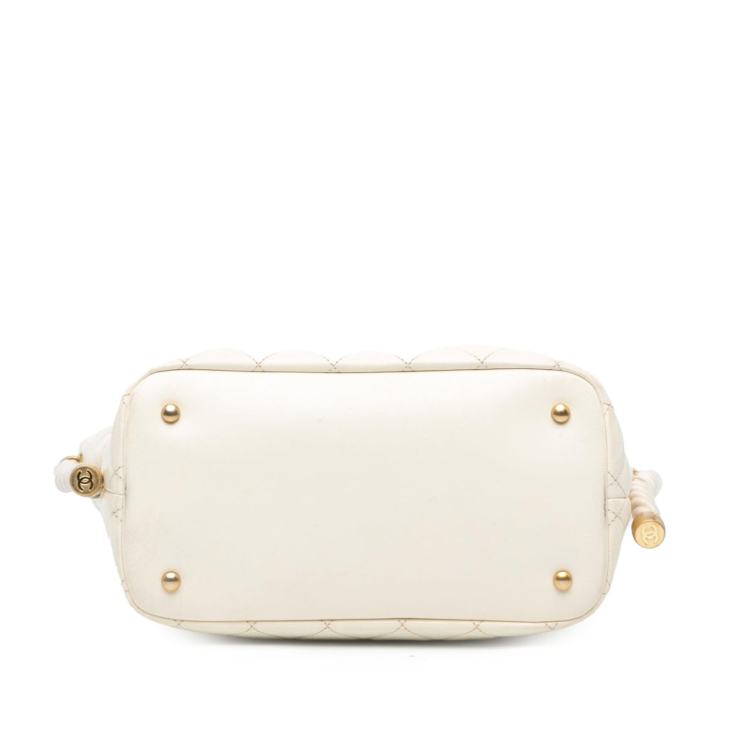 Chanel Crumpled Calfskin En Vogue Rope Satchel (SHG-YiQ0Ms)
