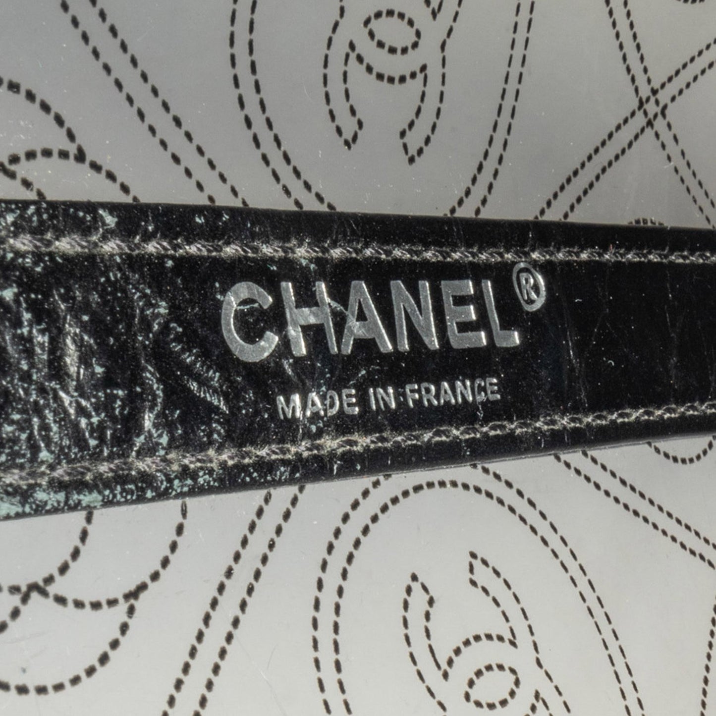 Chanel Crumpled Calfskin PVC Camellia Bucket (SHG-ZnYJAw)