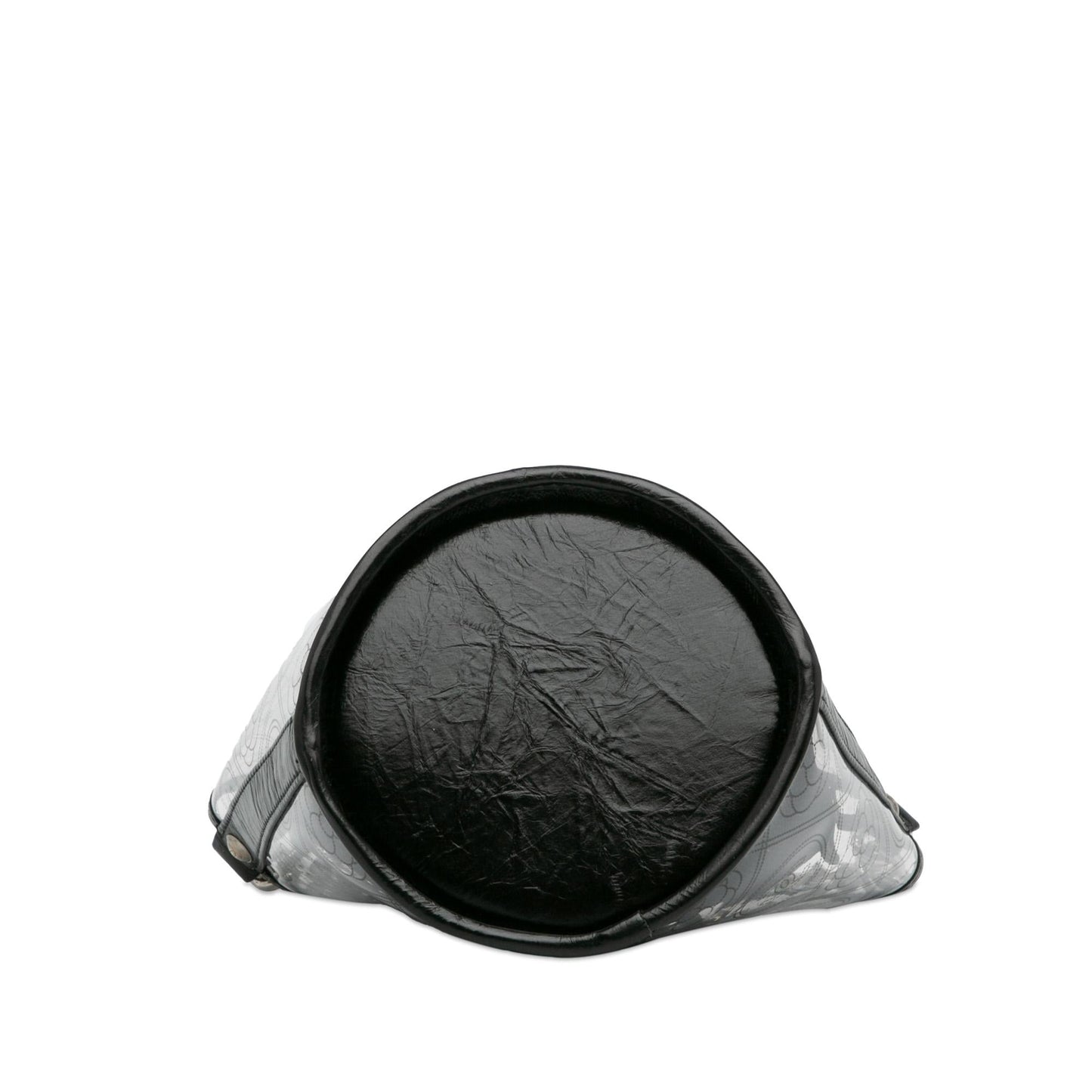 Chanel Crumpled Calfskin PVC Camellia Bucket (SHG-i0Pshh)