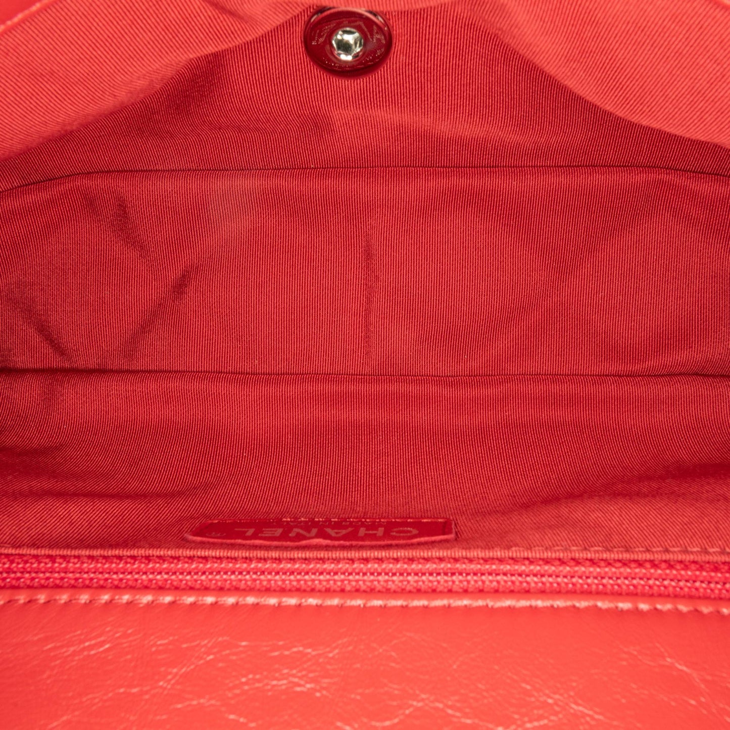 Chanel Crumpled Chain All Over Flap