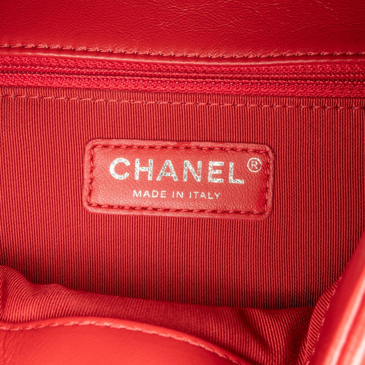 Chanel Crumpled Chain All Over Flap