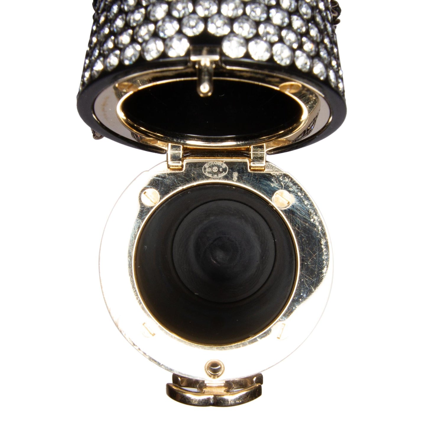 Chanel Crystal Lipstick Case on Chain