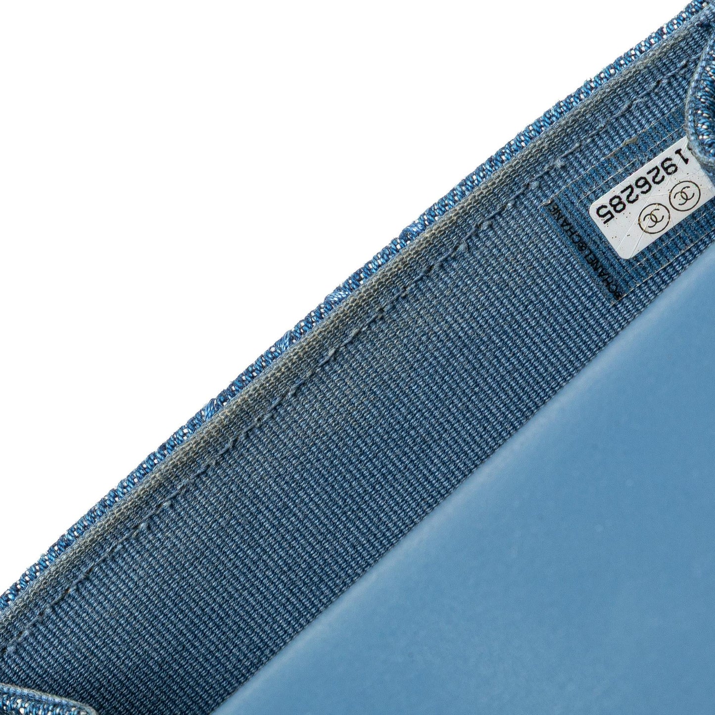 Chanel Denim 19 Phone Holder with Chain