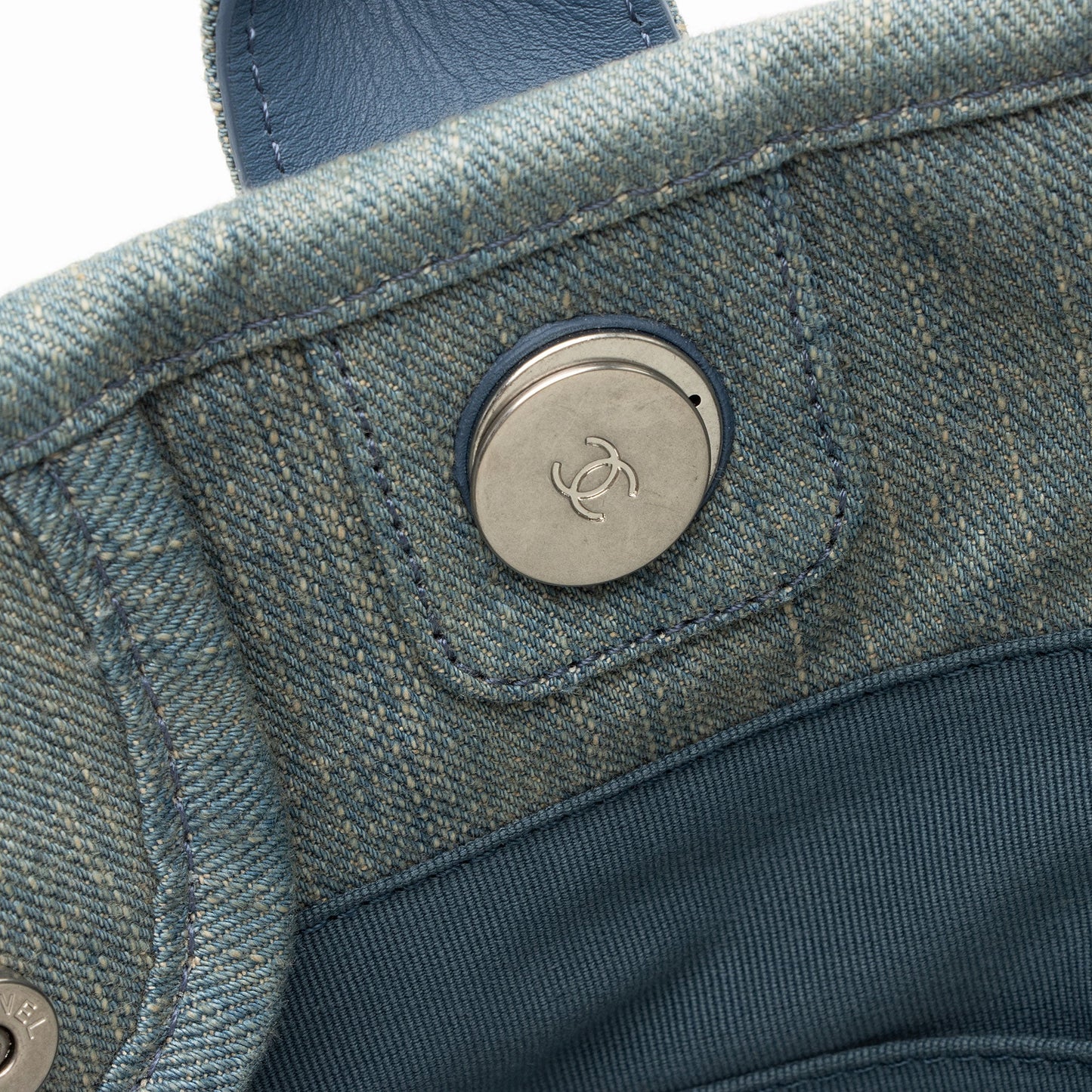 Chanel Denim Deauville Small Tote
