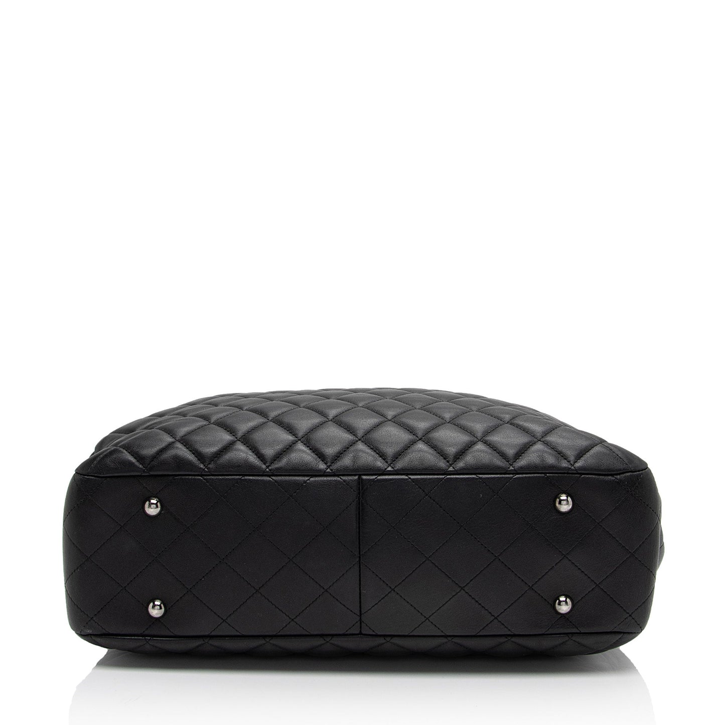 Chanel Grained Calfskin CC Large Shopping Tote (SHF-eEf2Jo)