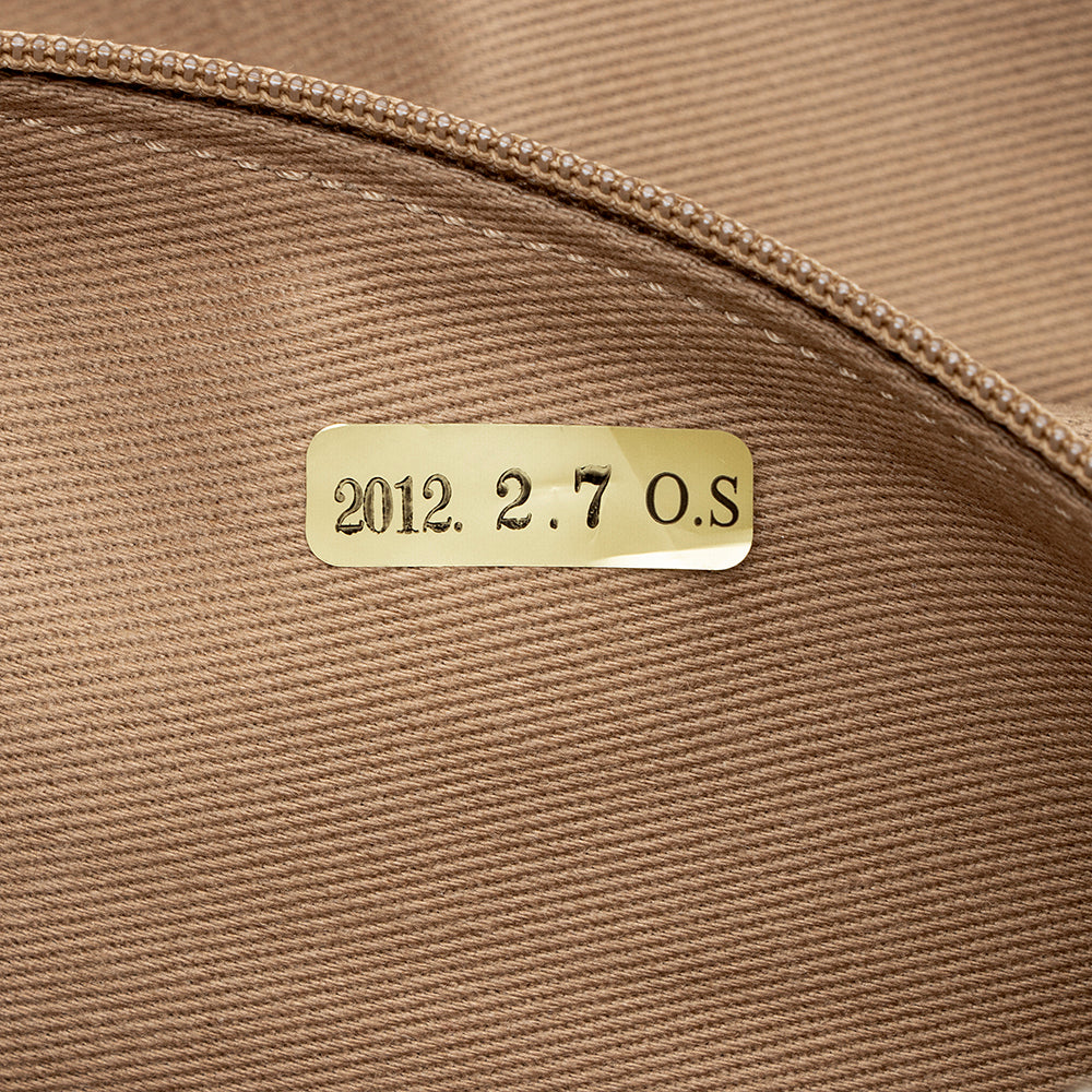 Chanel Grained Calfskin Chain Pocket Small Tote (SHF-16254)