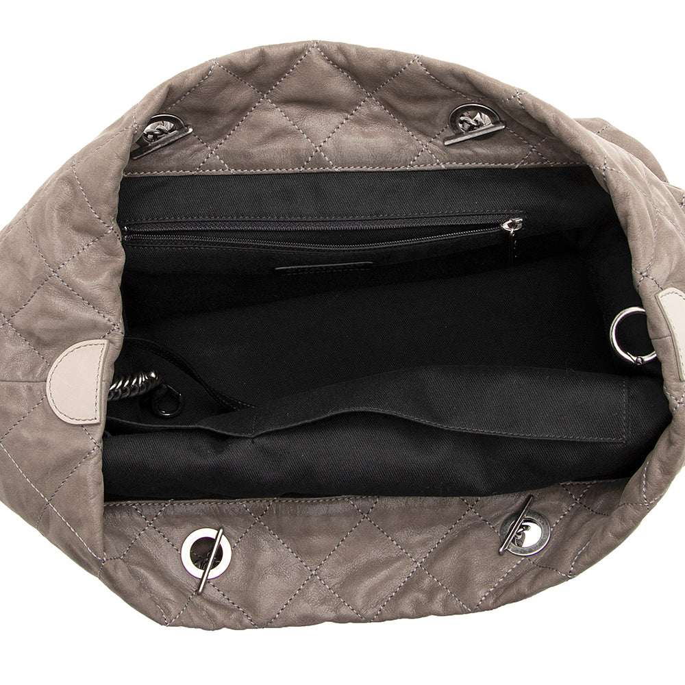 Chanel Iridescent Calfskin VIP Grand Shopping Tote (SHF-20908)