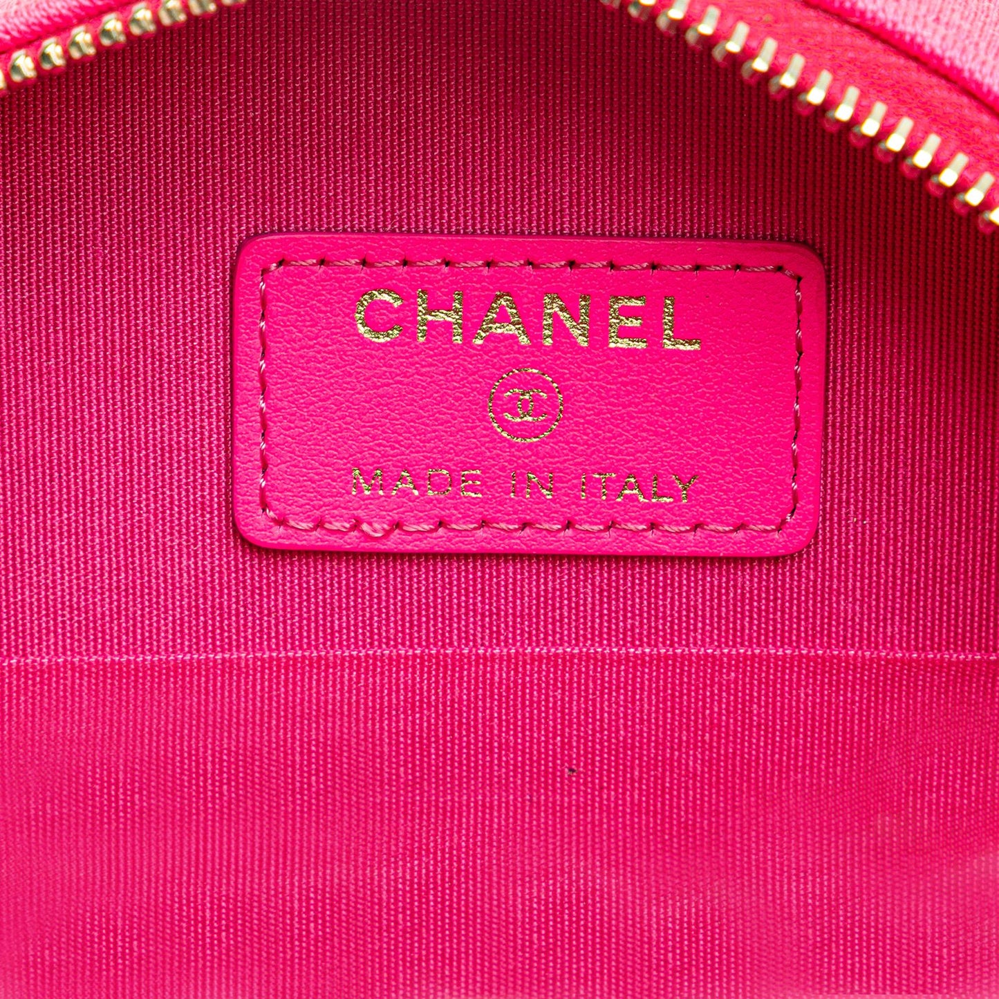 Chanel Jersey 19 Round Clutch on Chain