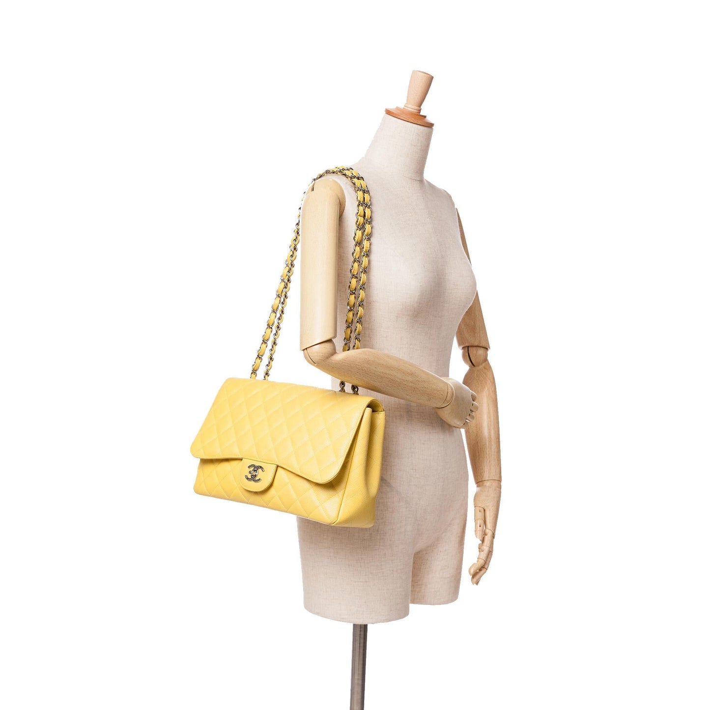 Chanel Jumbo Classic Caviar Single Flap