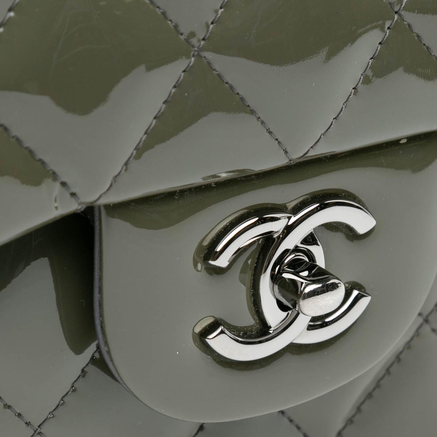 Chanel Jumbo Classic Patent Double Flap